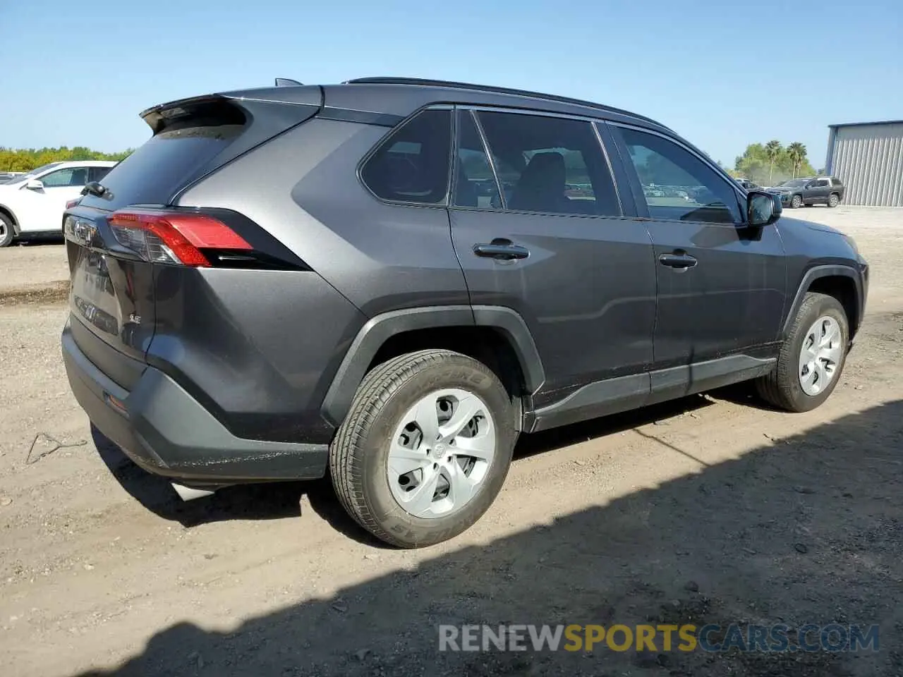 3 Photograph of a damaged car JTMH1RFV2KJ008864 TOYOTA RAV4 2019