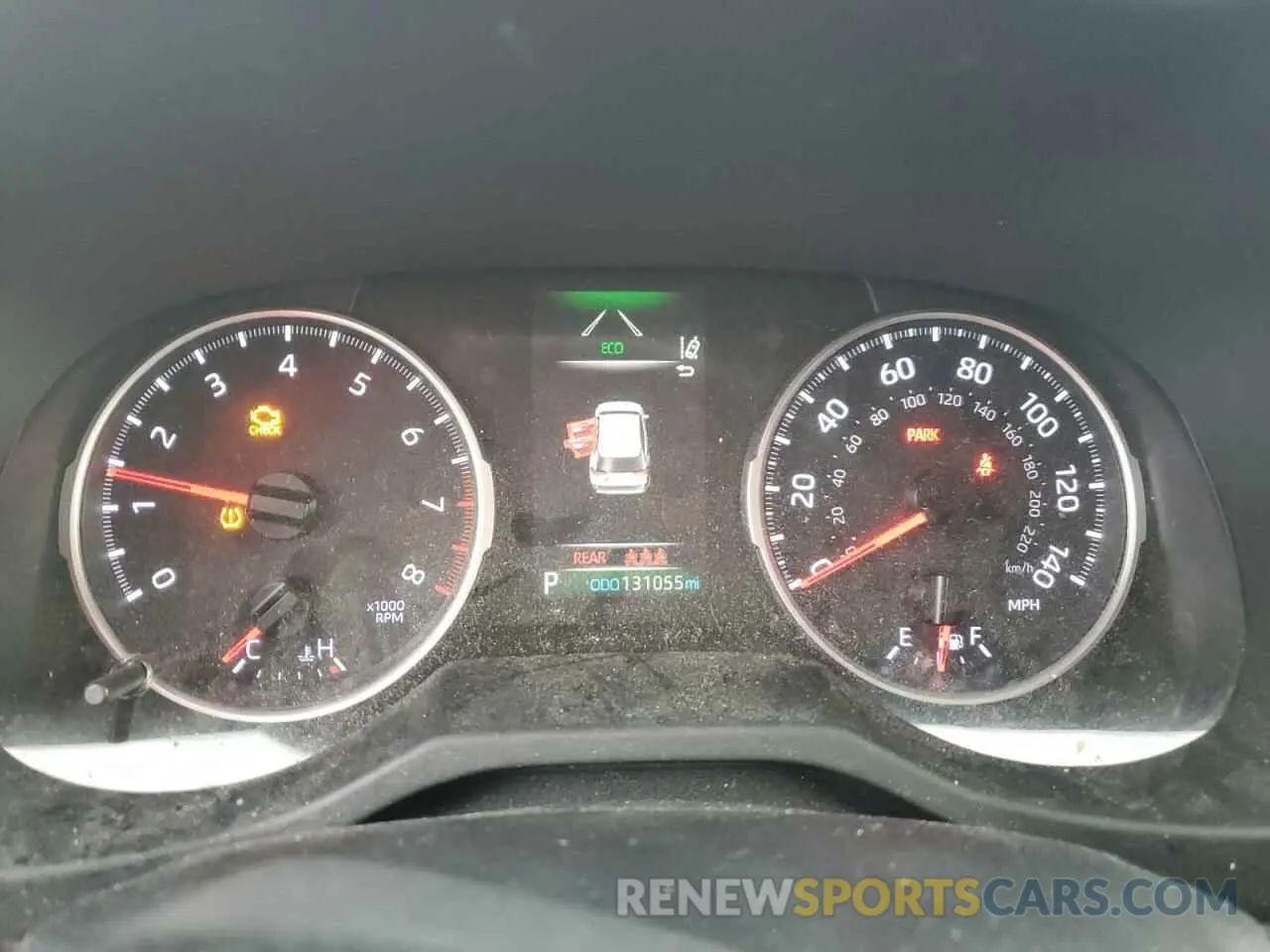9 Photograph of a damaged car JTMH1RFV2KJ016558 TOYOTA RAV4 2019