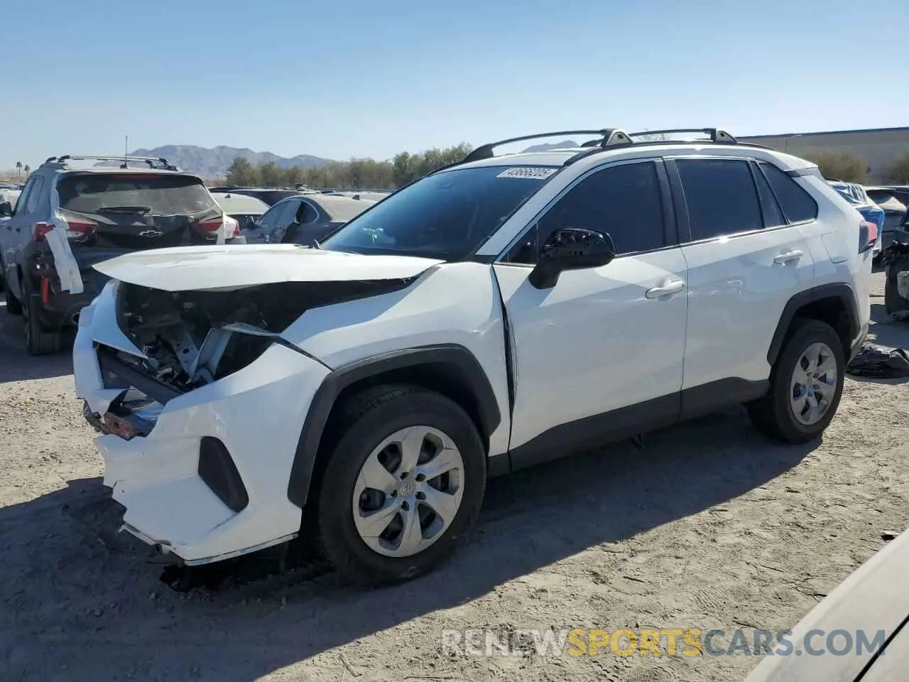 1 Photograph of a damaged car JTMH1RFV3KD007799 TOYOTA RAV4 2019
