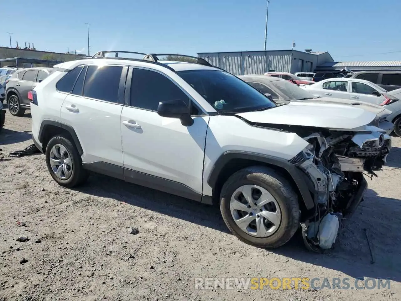 4 Photograph of a damaged car JTMH1RFV3KD007799 TOYOTA RAV4 2019