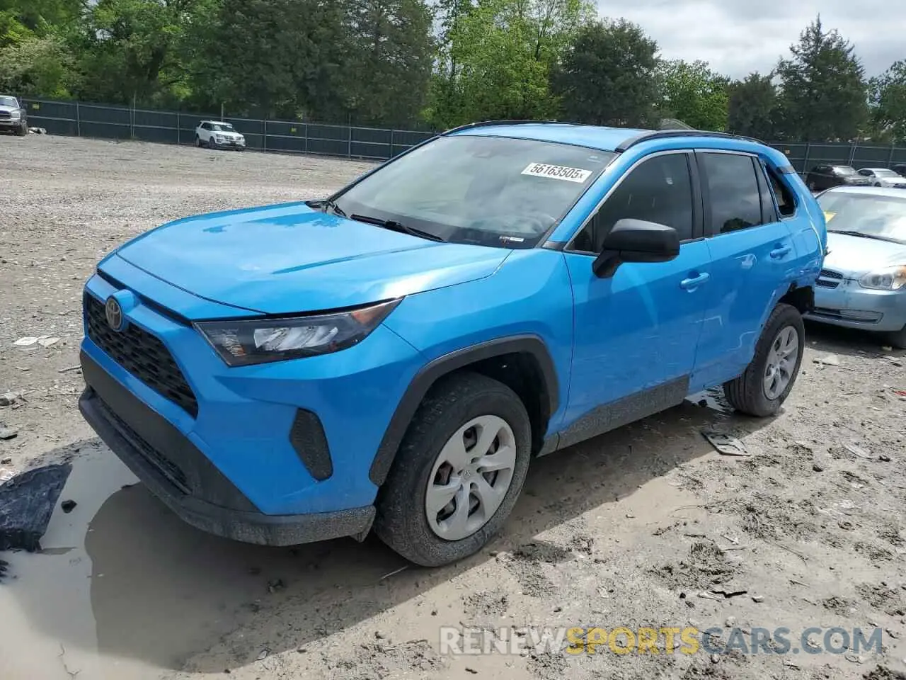 1 Photograph of a damaged car JTMH1RFV3KD012226 TOYOTA RAV4 2019