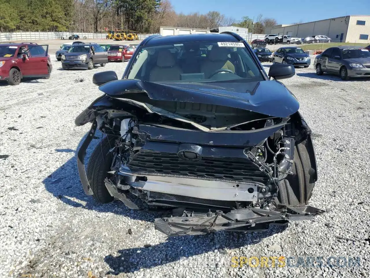 5 Фотография поврежденного автомобиля JTMH1RFV4KD031366 TOYOTA RAV4 2019