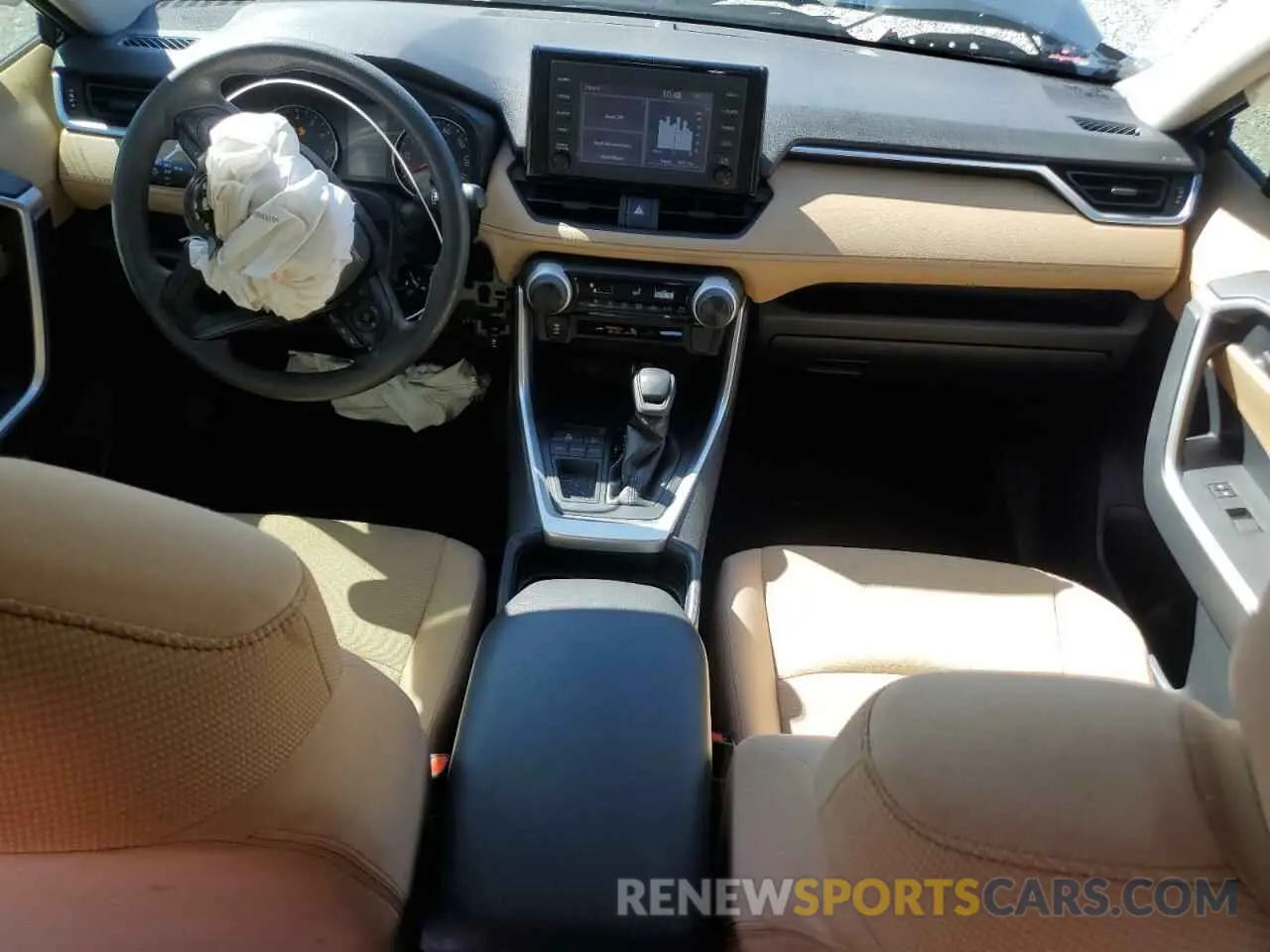 8 Фотография поврежденного автомобиля JTMH1RFV4KD031366 TOYOTA RAV4 2019