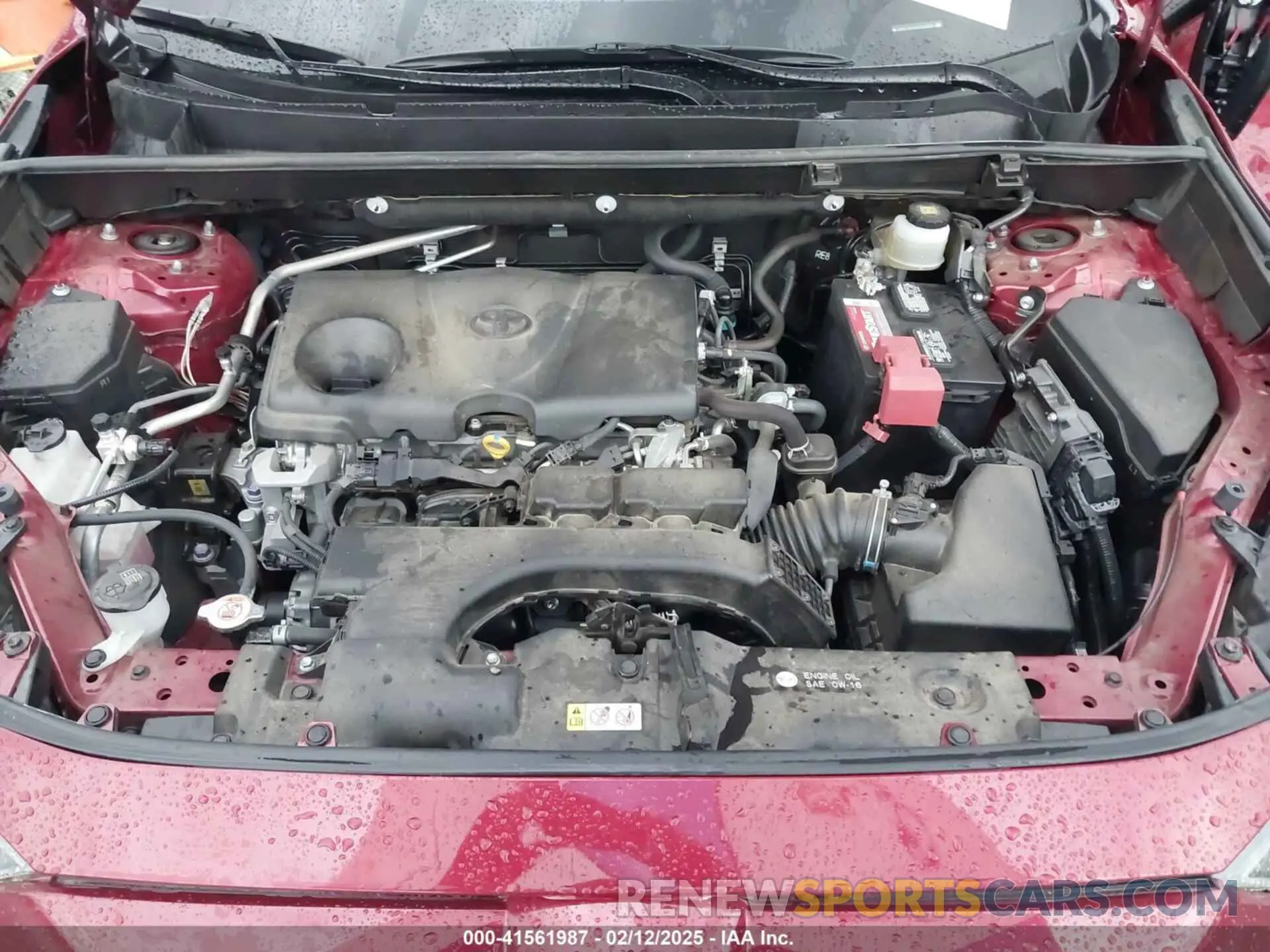 10 Фотография поврежденного автомобиля JTMH1RFV4KJ008350 TOYOTA RAV4 2019