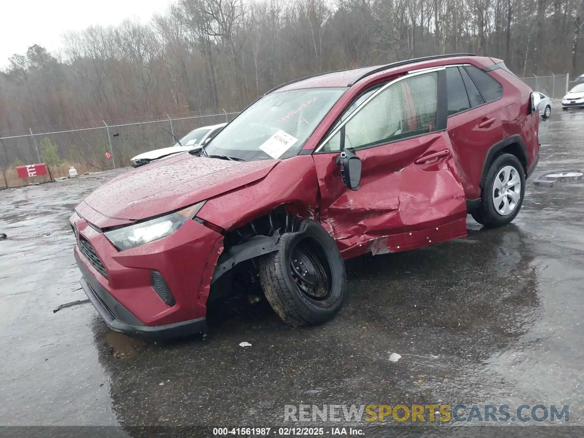 2 Фотография поврежденного автомобиля JTMH1RFV4KJ008350 TOYOTA RAV4 2019