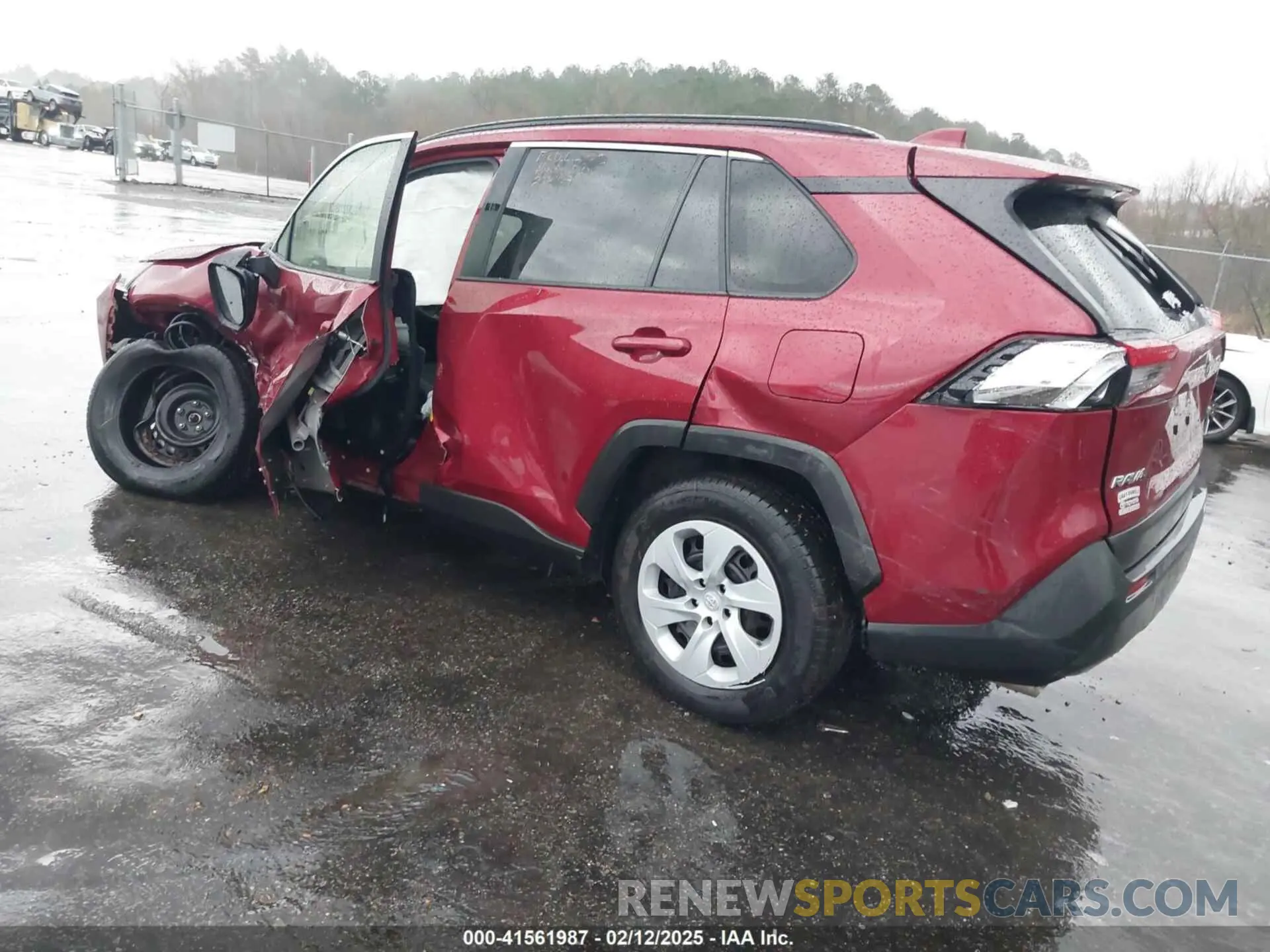 3 Фотография поврежденного автомобиля JTMH1RFV4KJ008350 TOYOTA RAV4 2019