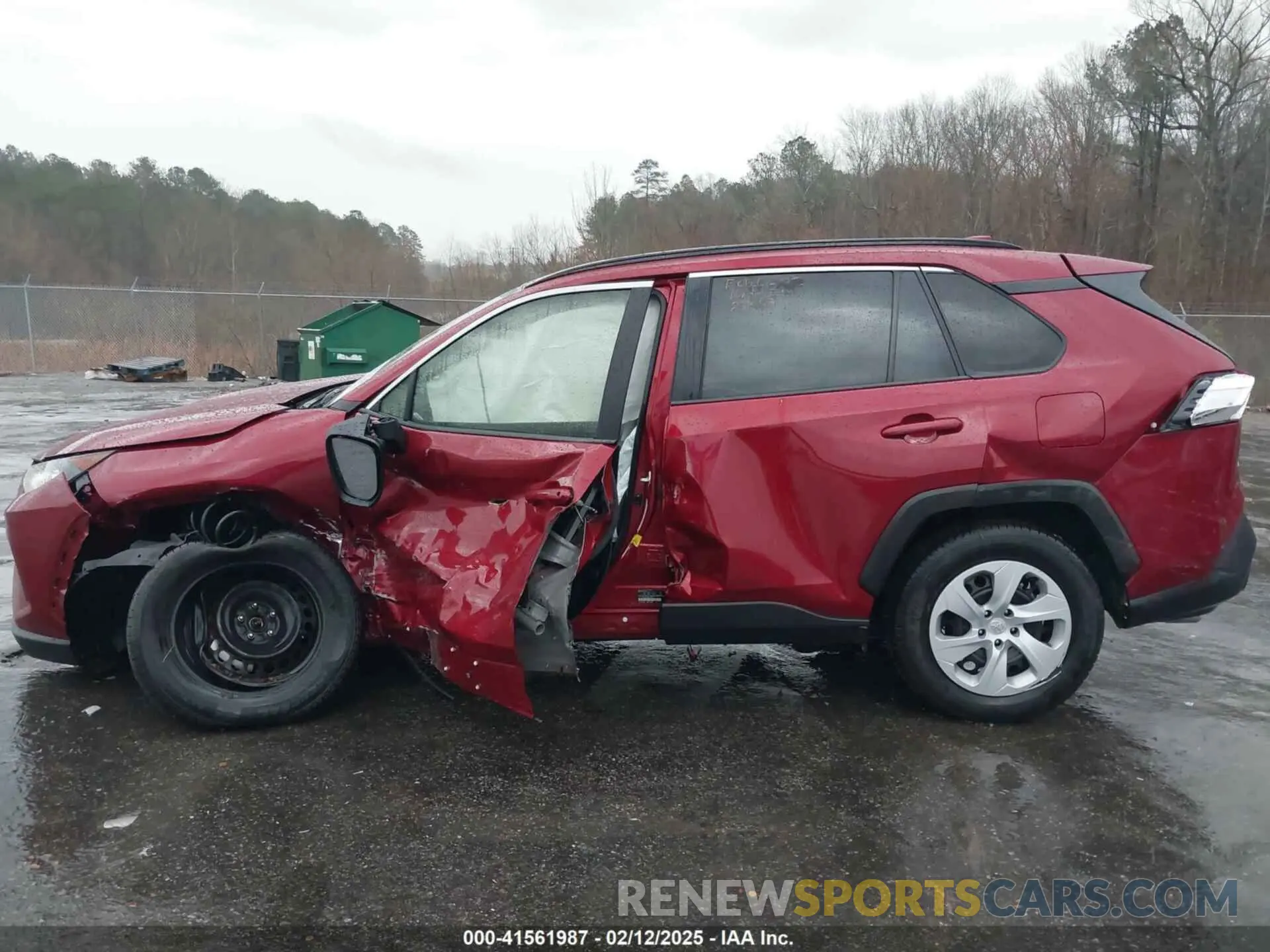 6 Фотография поврежденного автомобиля JTMH1RFV4KJ008350 TOYOTA RAV4 2019