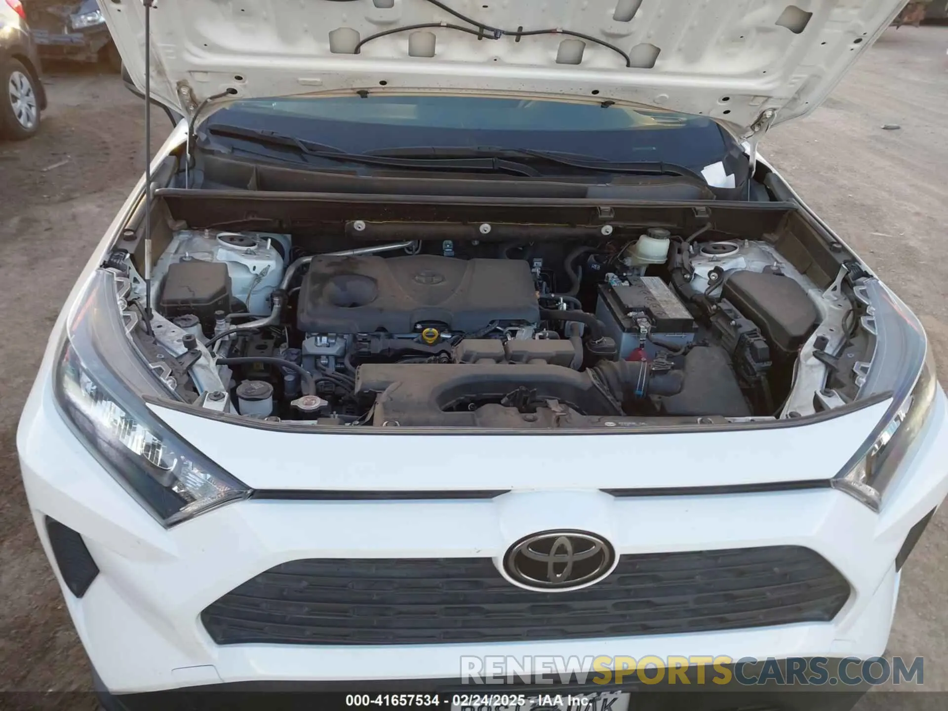 10 Фотография поврежденного автомобиля JTMH1RFV5KD037919 TOYOTA RAV4 2019