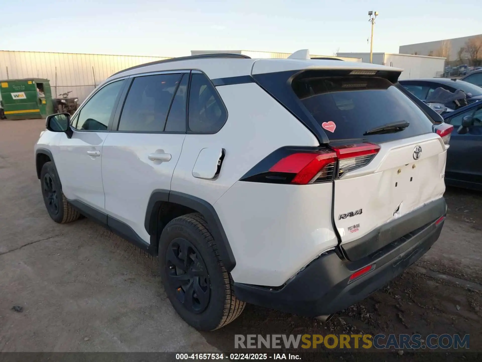 3 Фотография поврежденного автомобиля JTMH1RFV5KD037919 TOYOTA RAV4 2019