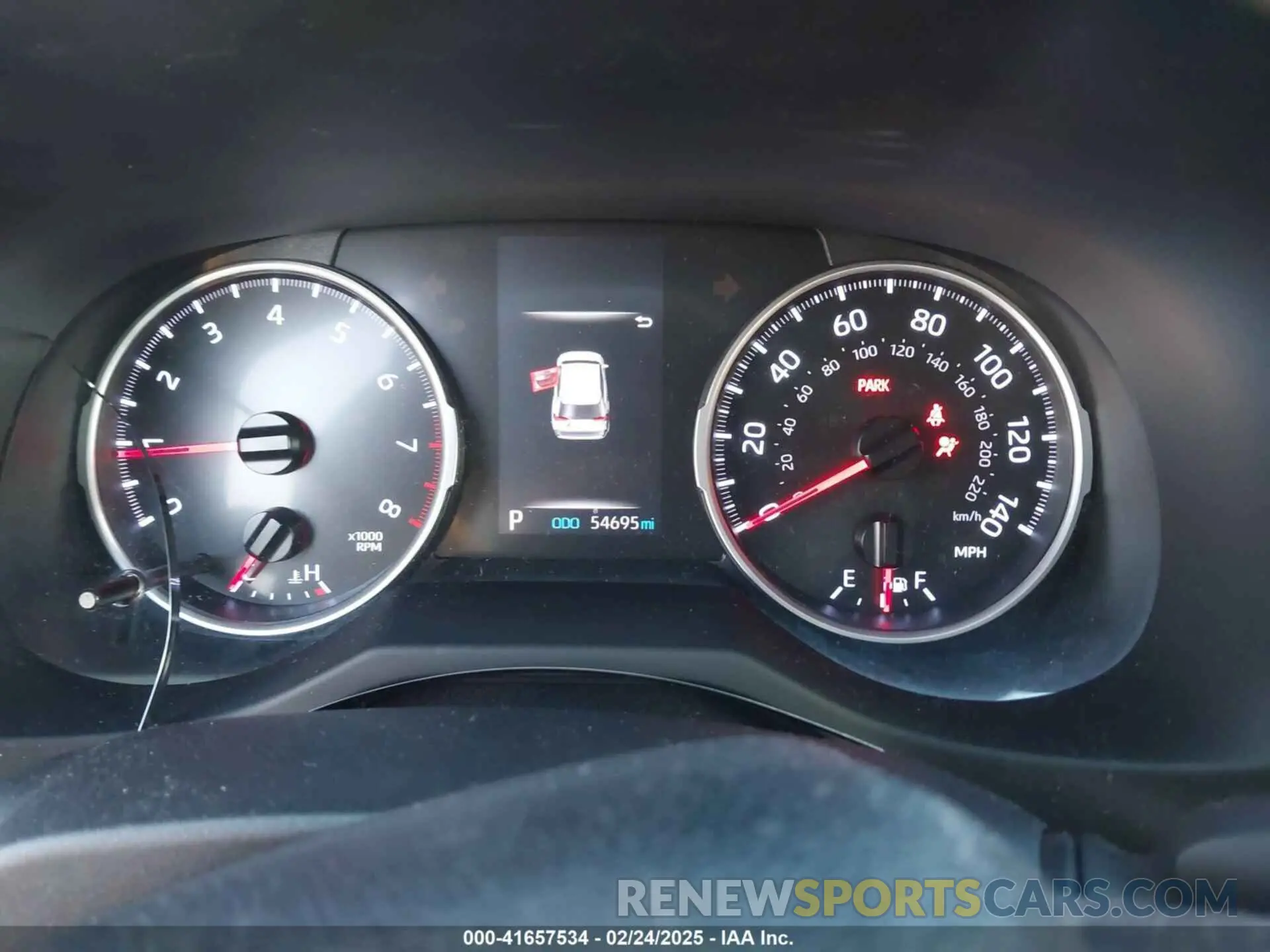 7 Фотография поврежденного автомобиля JTMH1RFV5KD037919 TOYOTA RAV4 2019