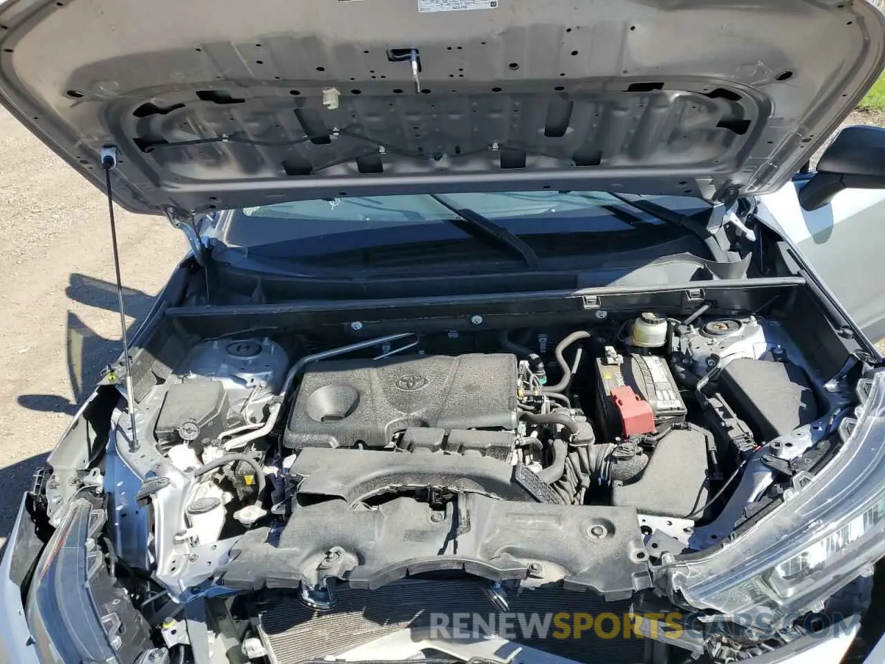 12 Photograph of a damaged car JTMH1RFV6KD033233 TOYOTA RAV4 2019