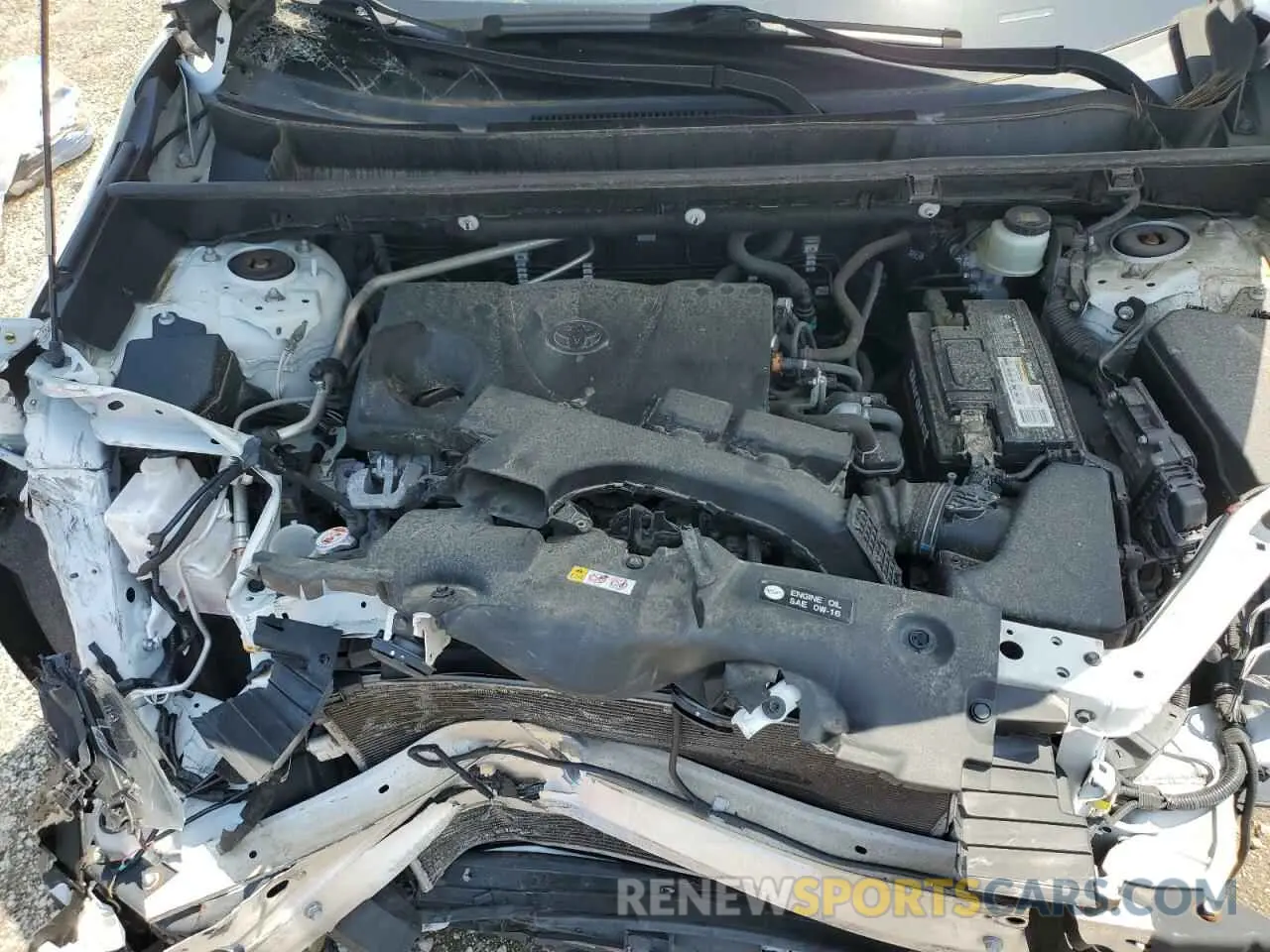 11 Photograph of a damaged car JTMH1RFV6KJ010214 TOYOTA RAV4 2019