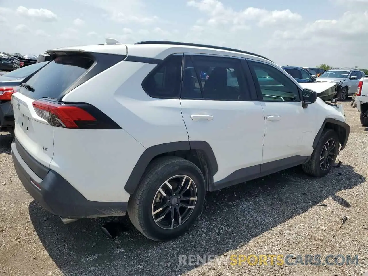 3 Photograph of a damaged car JTMH1RFV6KJ010214 TOYOTA RAV4 2019