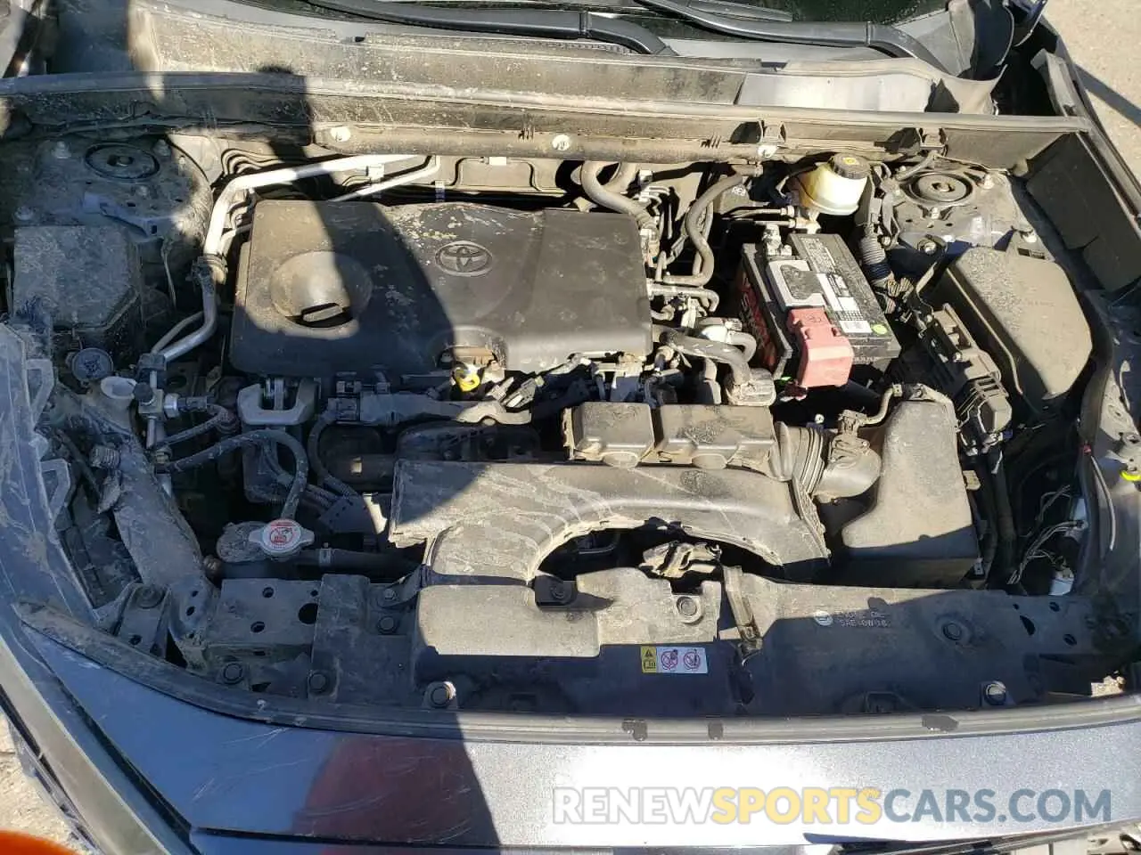 11 Фотография поврежденного автомобиля JTMH1RFV7KD016442 TOYOTA RAV4 2019