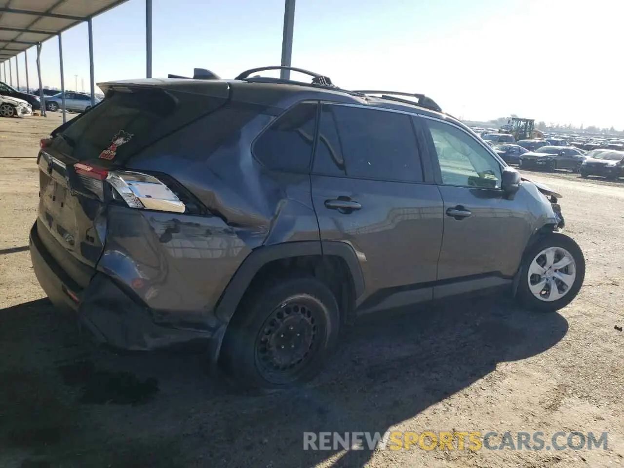 3 Фотография поврежденного автомобиля JTMH1RFV7KD016442 TOYOTA RAV4 2019