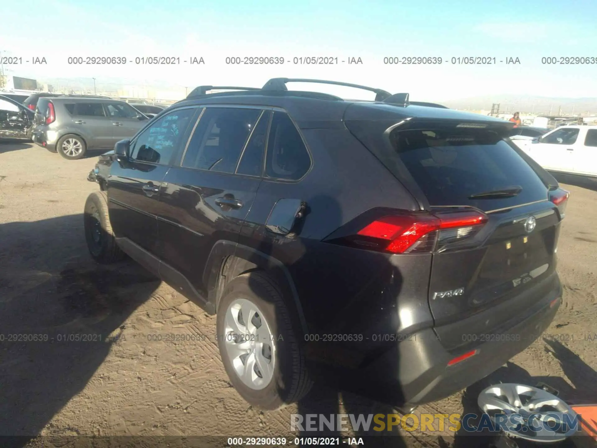 3 Фотография поврежденного автомобиля JTMH1RFV7KD037744 TOYOTA RAV4 2019