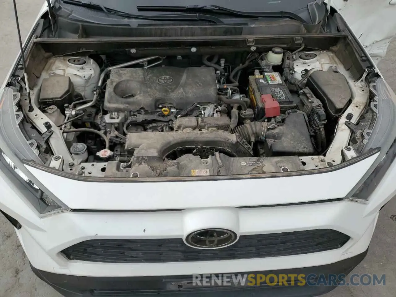 12 Фотография поврежденного автомобиля JTMH1RFV7KD508341 TOYOTA RAV4 2019