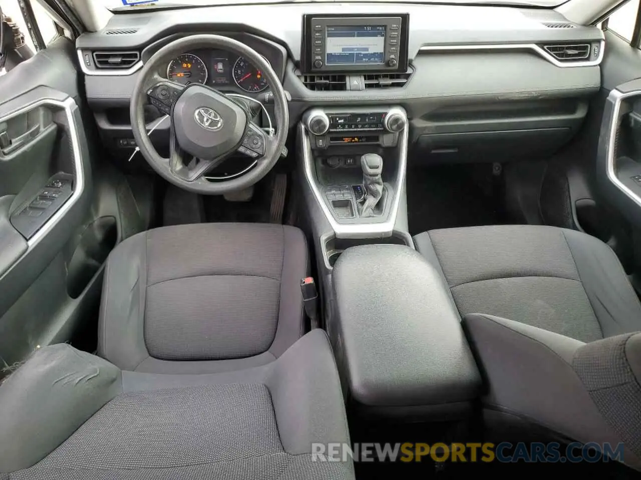 8 Фотография поврежденного автомобиля JTMH1RFV7KD508341 TOYOTA RAV4 2019