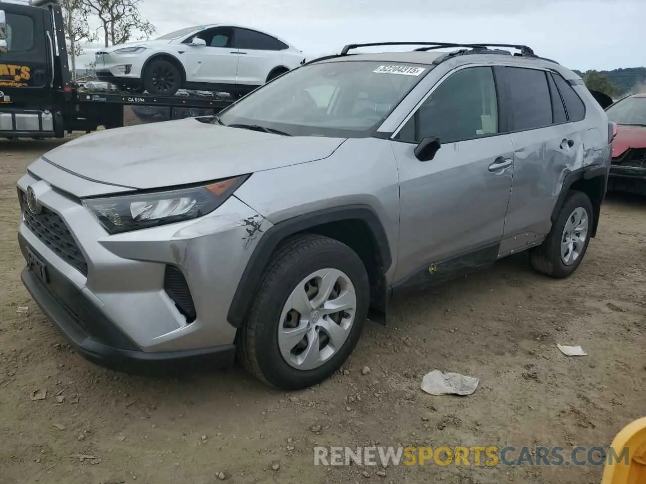 1 Фотография поврежденного автомобиля JTMH1RFV7KJ003899 TOYOTA RAV4 2019