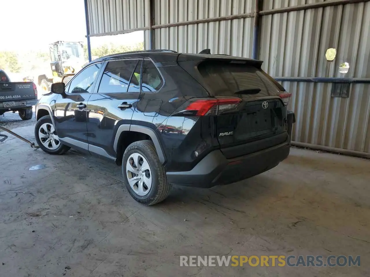 3 Photograph of a damaged car JTMH1RFV8KD037591 TOYOTA RAV4 2019