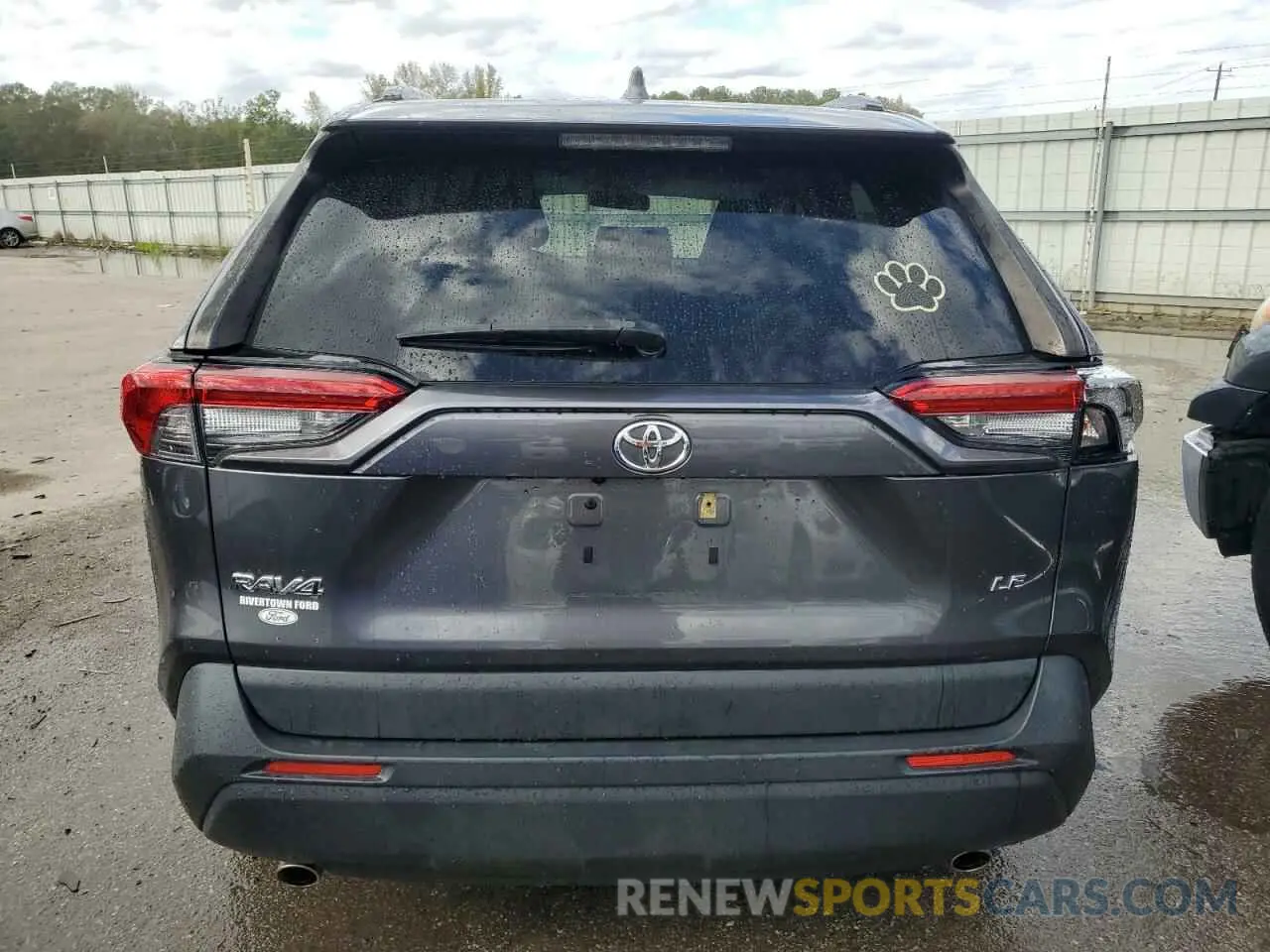 6 Фотография поврежденного автомобиля JTMH1RFV8KJ006553 TOYOTA RAV4 2019