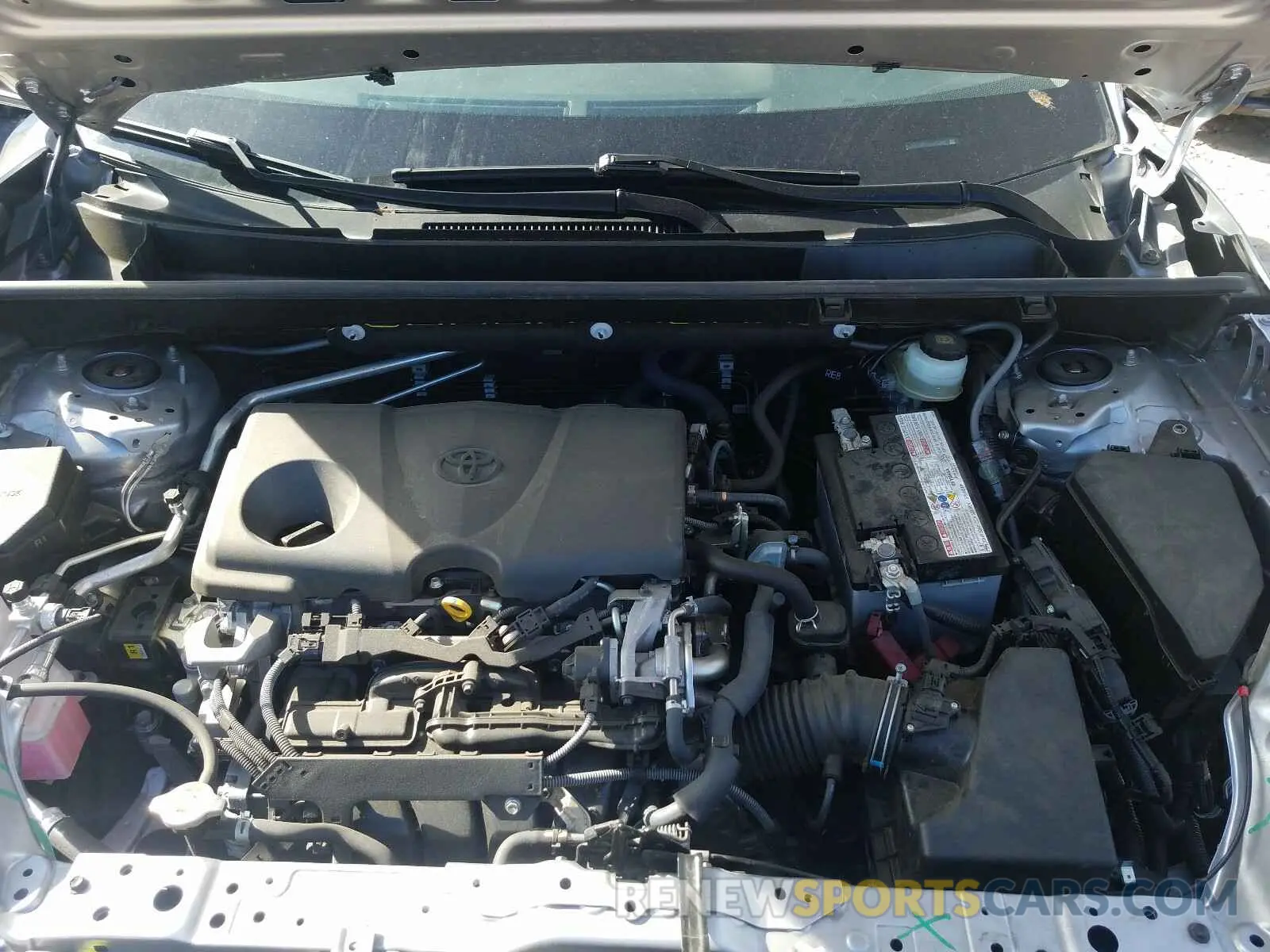 7 Photograph of a damaged car JTMH1RFVXKD002860 TOYOTA RAV4 2019