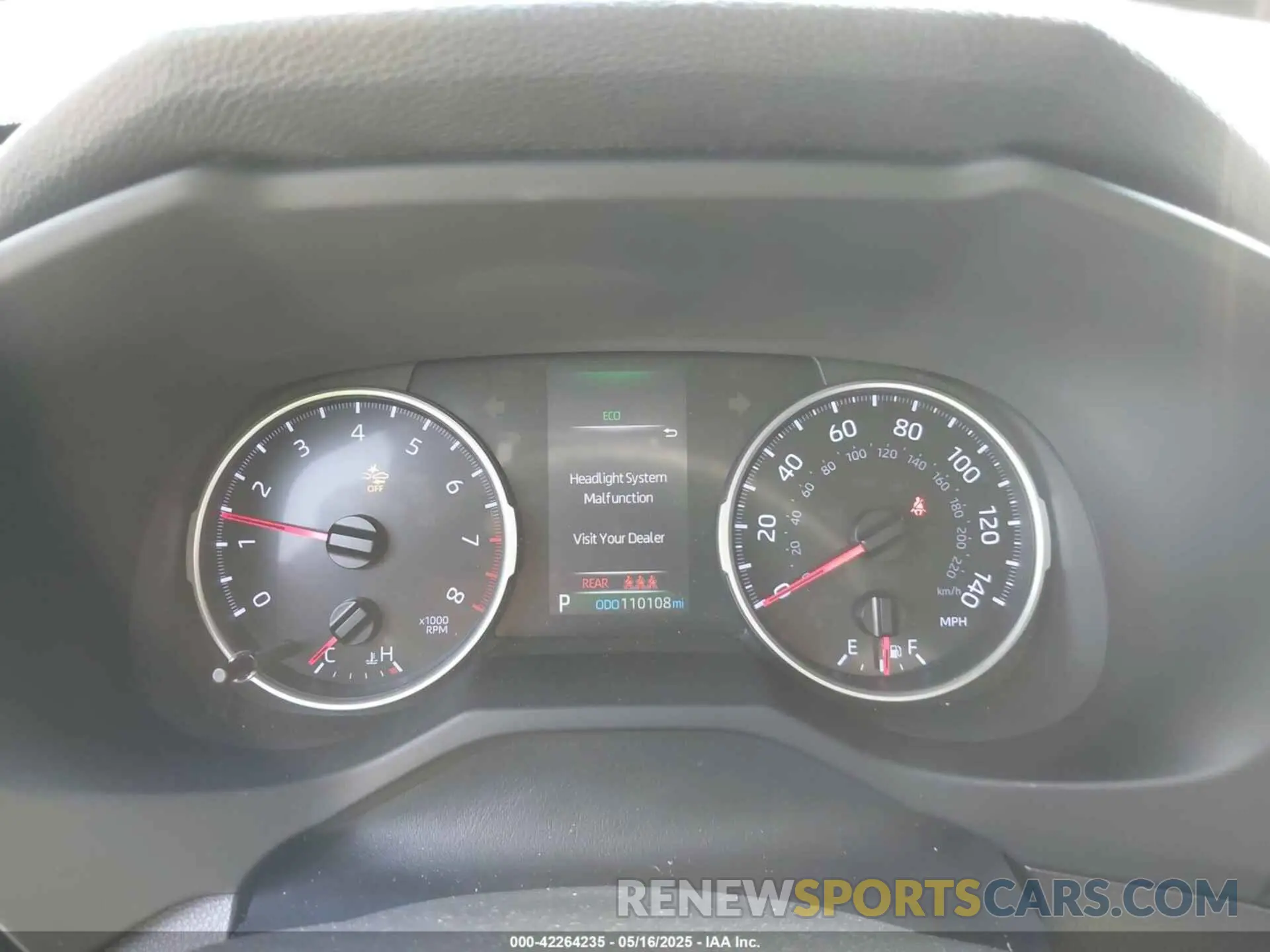 7 Photograph of a damaged car JTMH1RFVXKD035356 TOYOTA RAV4 2019