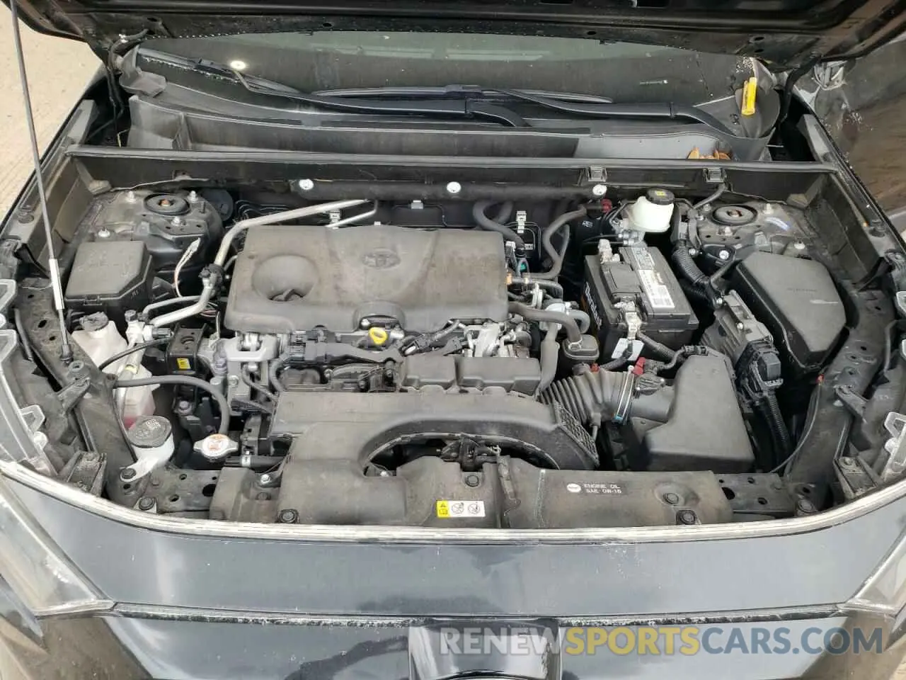 12 Photograph of a damaged car JTMH1RFVXKD037463 TOYOTA RAV4 2019