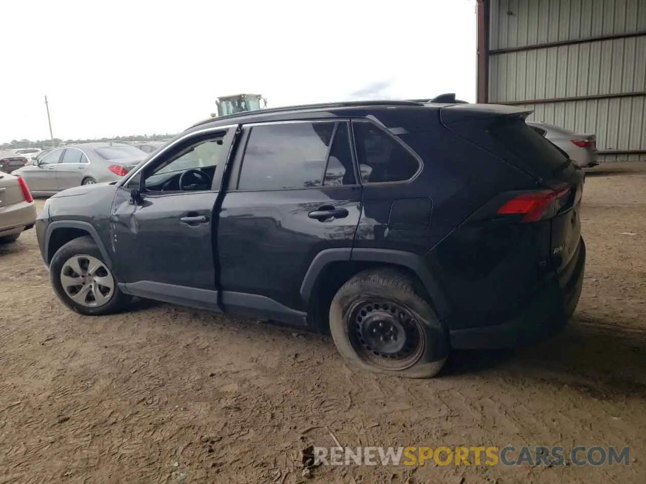 2 Photograph of a damaged car JTMH1RFVXKD037463 TOYOTA RAV4 2019