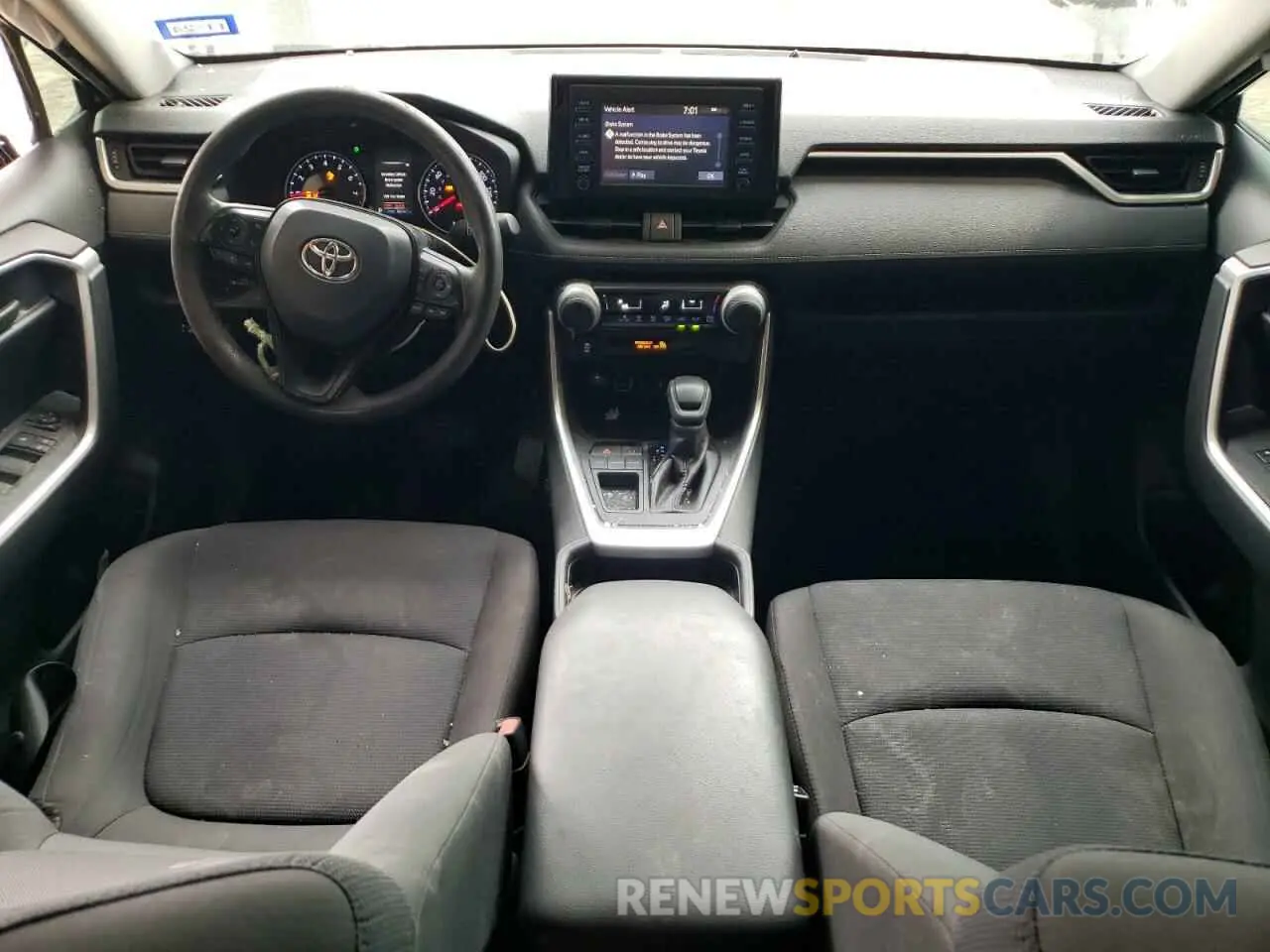 8 Photograph of a damaged car JTMH1RFVXKD037463 TOYOTA RAV4 2019