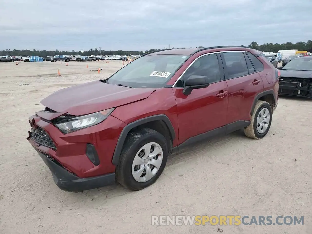 1 Фотография поврежденного автомобиля JTMH1RFVXKD040959 TOYOTA RAV4 2019