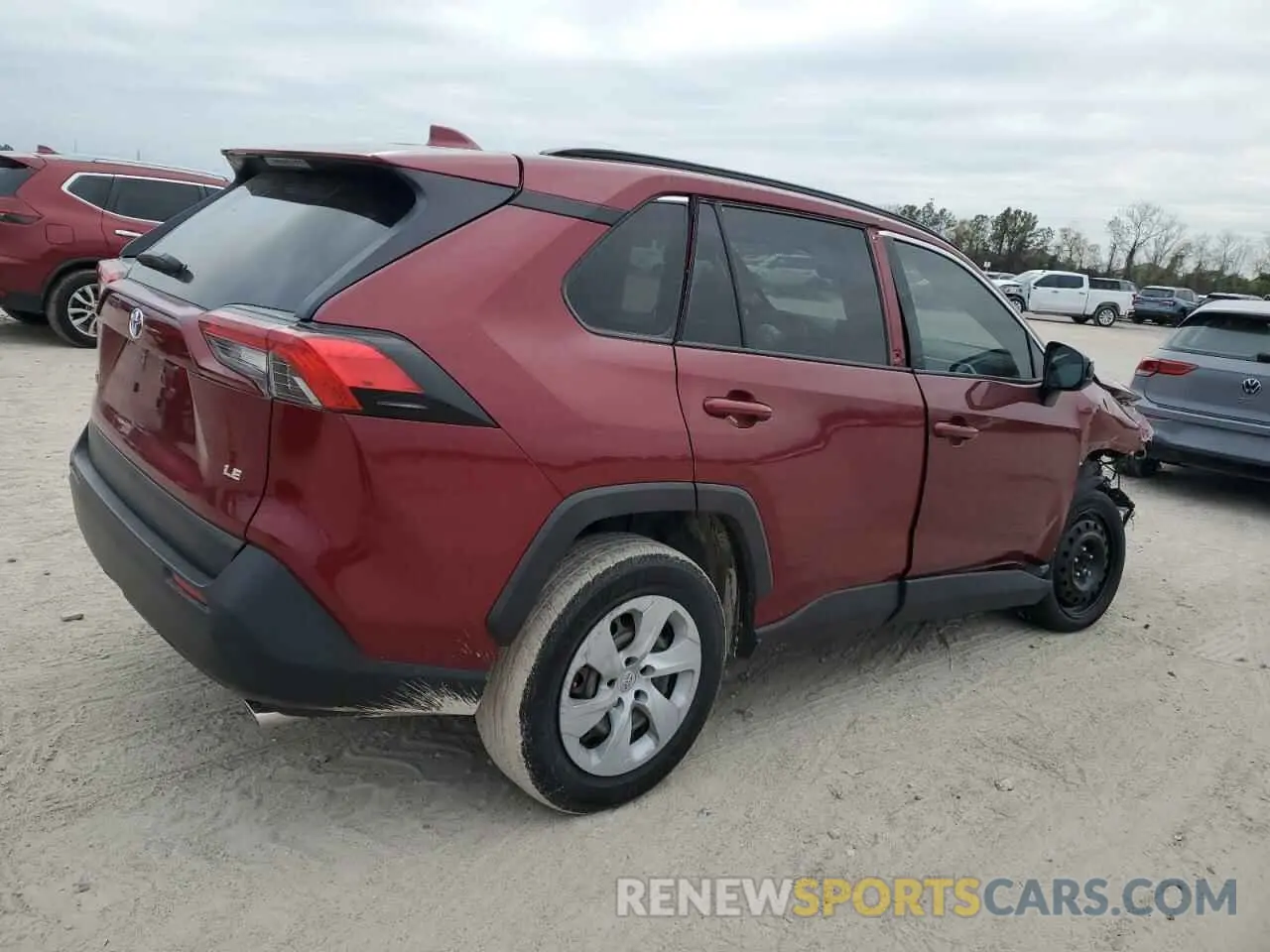 3 Фотография поврежденного автомобиля JTMH1RFVXKD040959 TOYOTA RAV4 2019