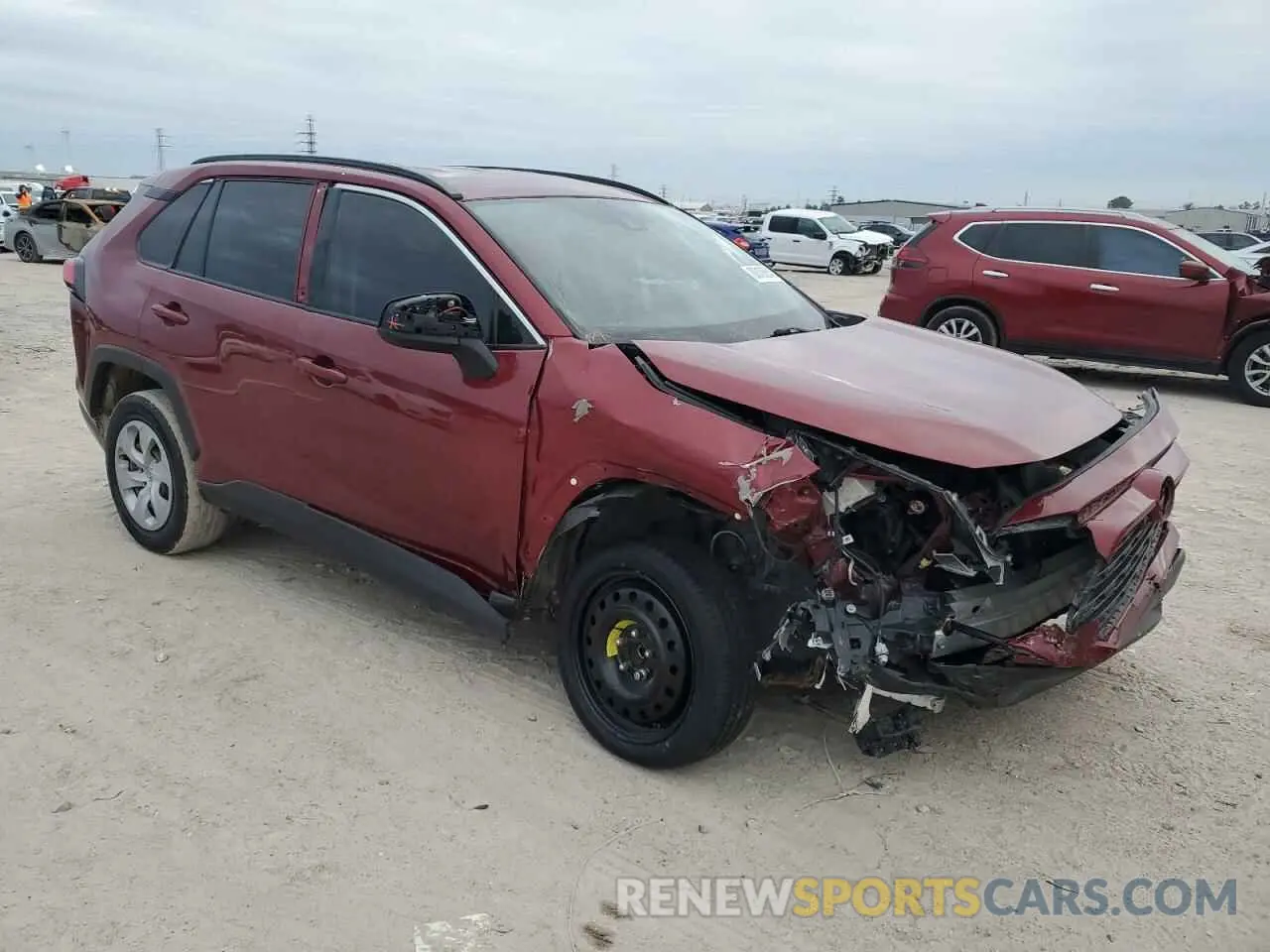 4 Фотография поврежденного автомобиля JTMH1RFVXKD040959 TOYOTA RAV4 2019