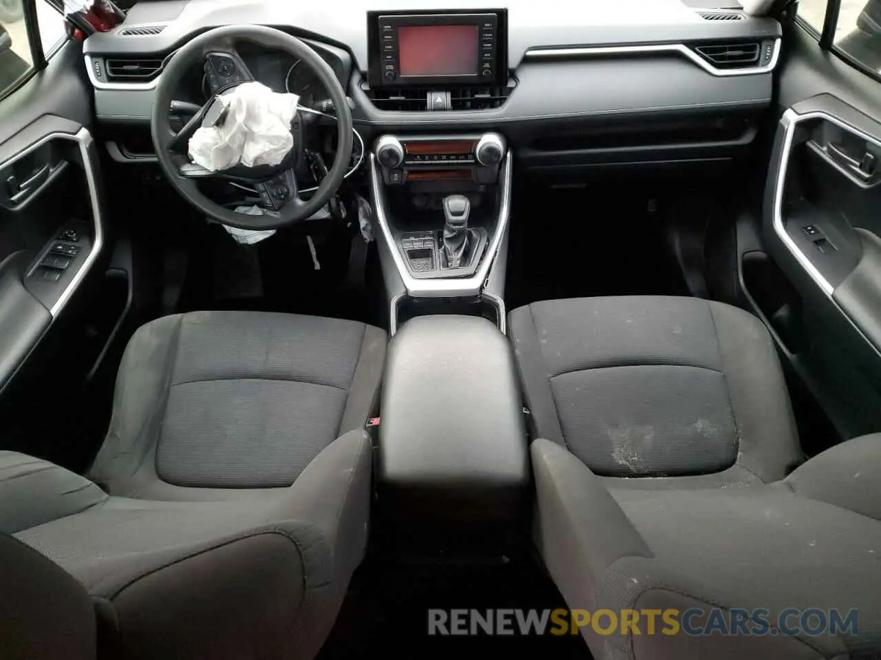 8 Фотография поврежденного автомобиля JTMH1RFVXKD040959 TOYOTA RAV4 2019