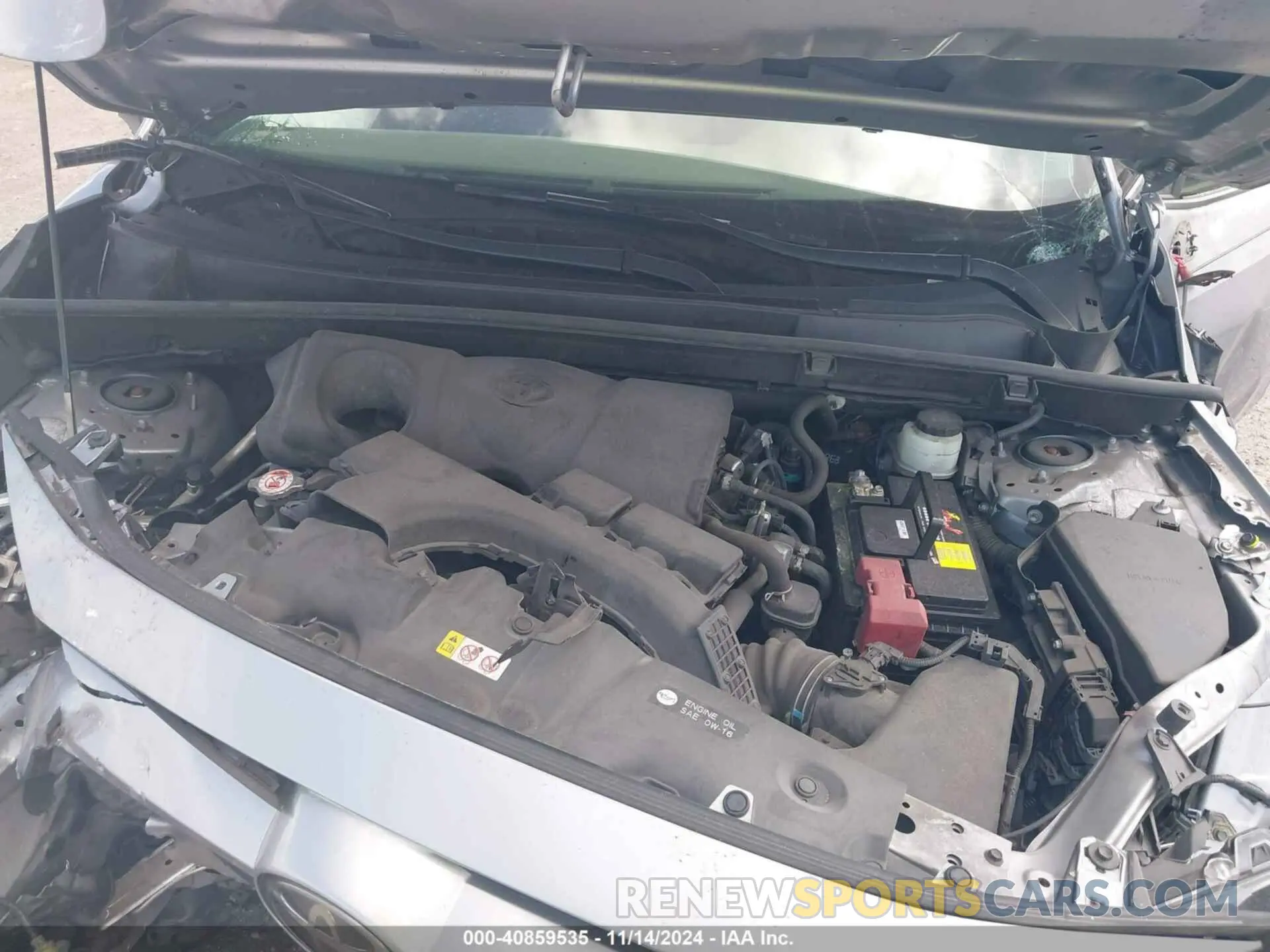 10 Photograph of a damaged car JTMK1RFV0KD502869 TOYOTA RAV4 2019