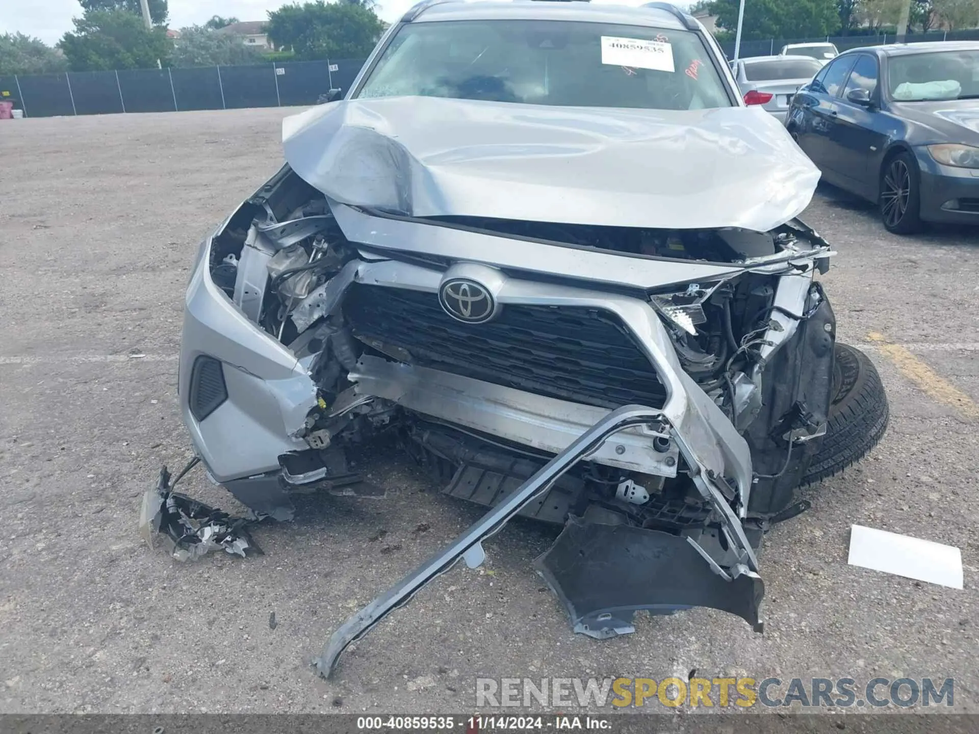 12 Photograph of a damaged car JTMK1RFV0KD502869 TOYOTA RAV4 2019