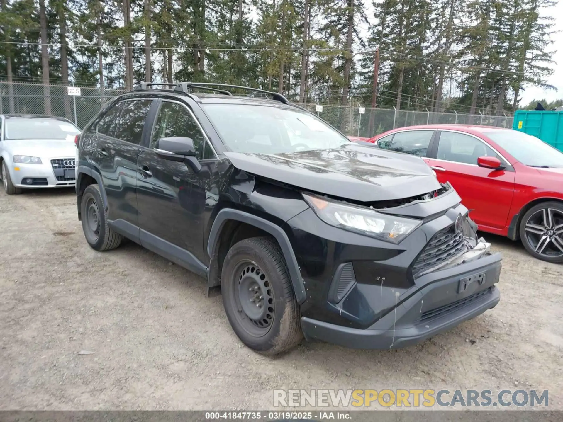 1 Фотография поврежденного автомобиля JTMK1RFV1KD002199 TOYOTA RAV4 2019