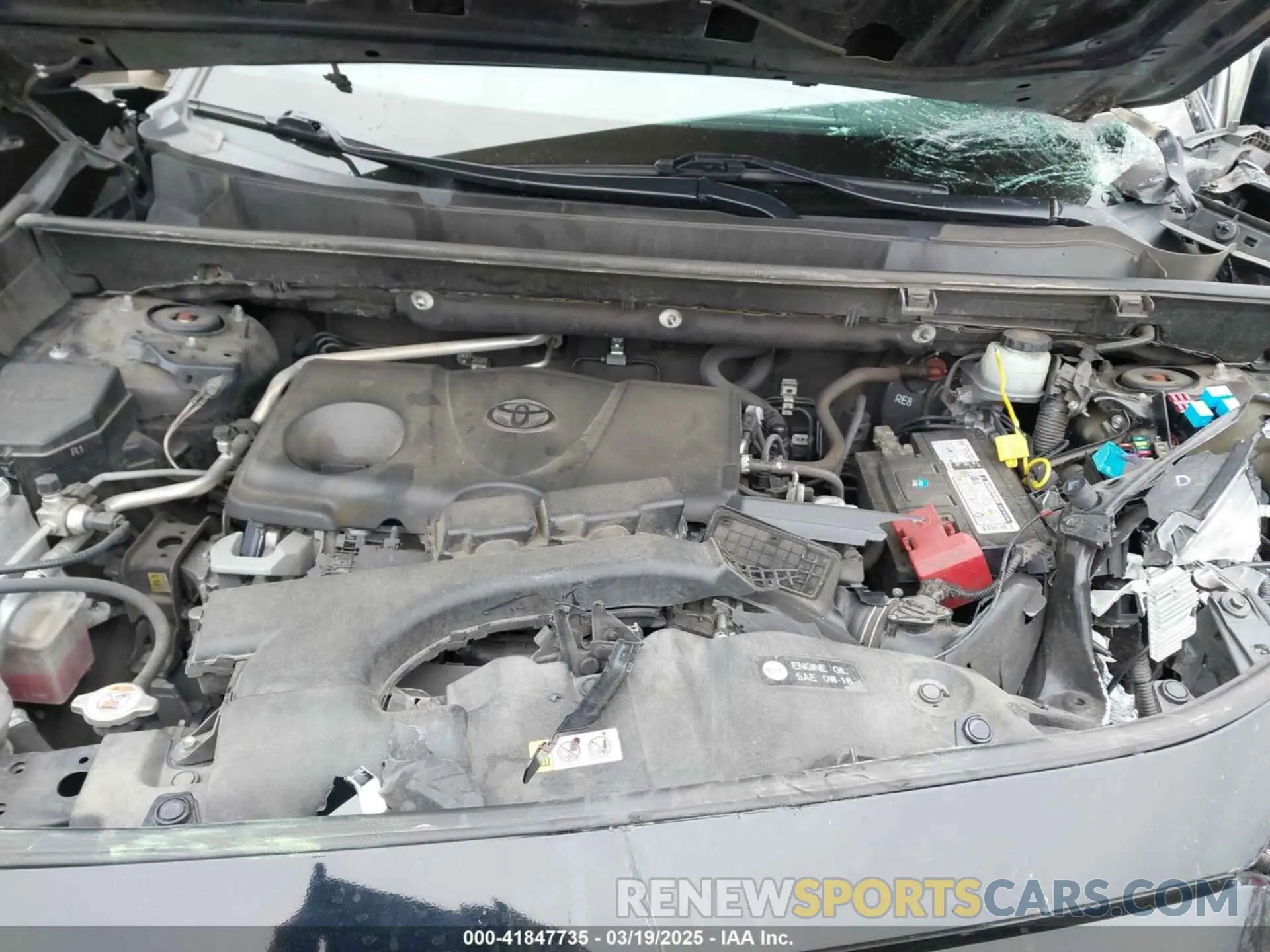 10 Фотография поврежденного автомобиля JTMK1RFV1KD002199 TOYOTA RAV4 2019