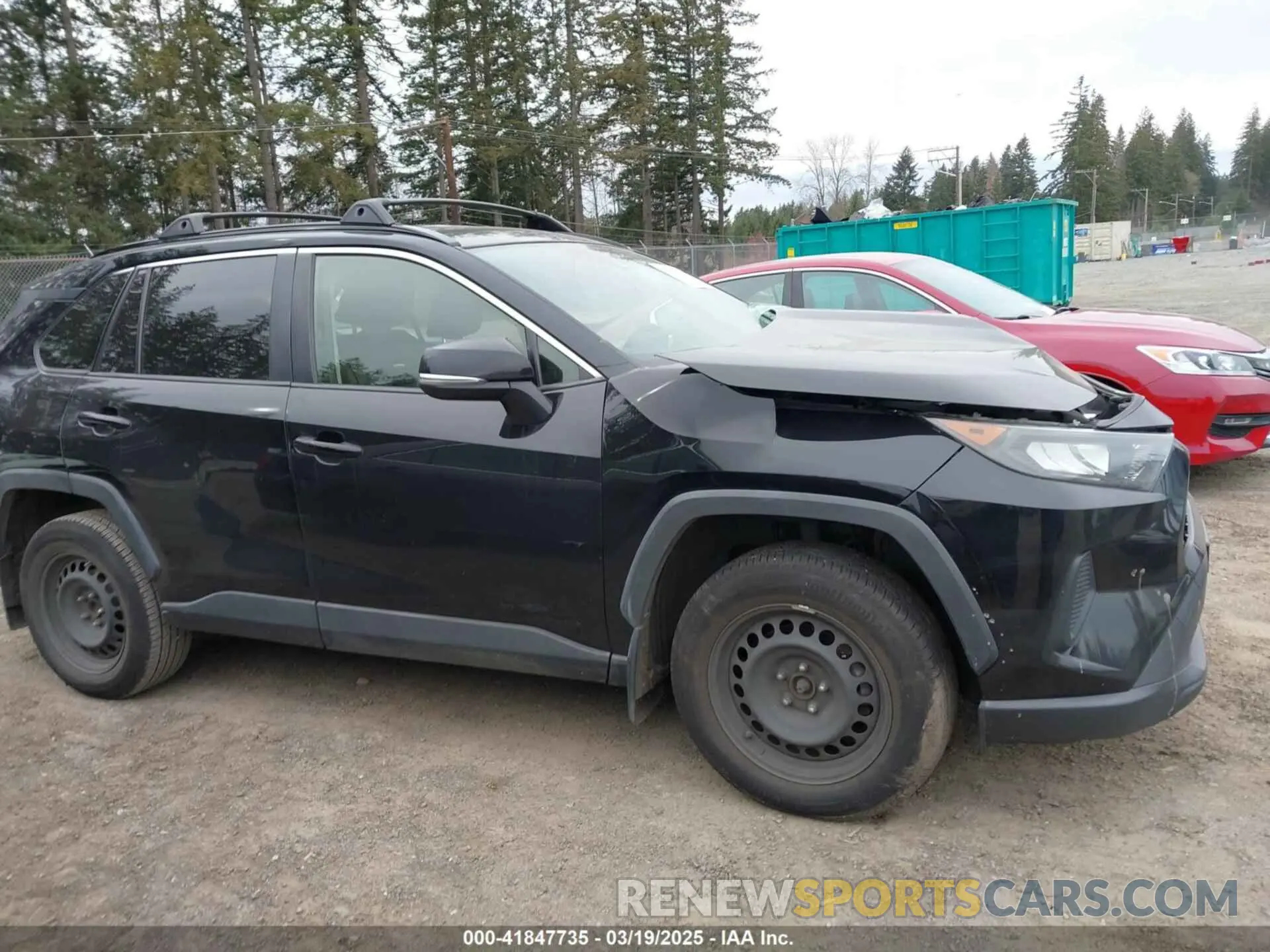 13 Фотография поврежденного автомобиля JTMK1RFV1KD002199 TOYOTA RAV4 2019