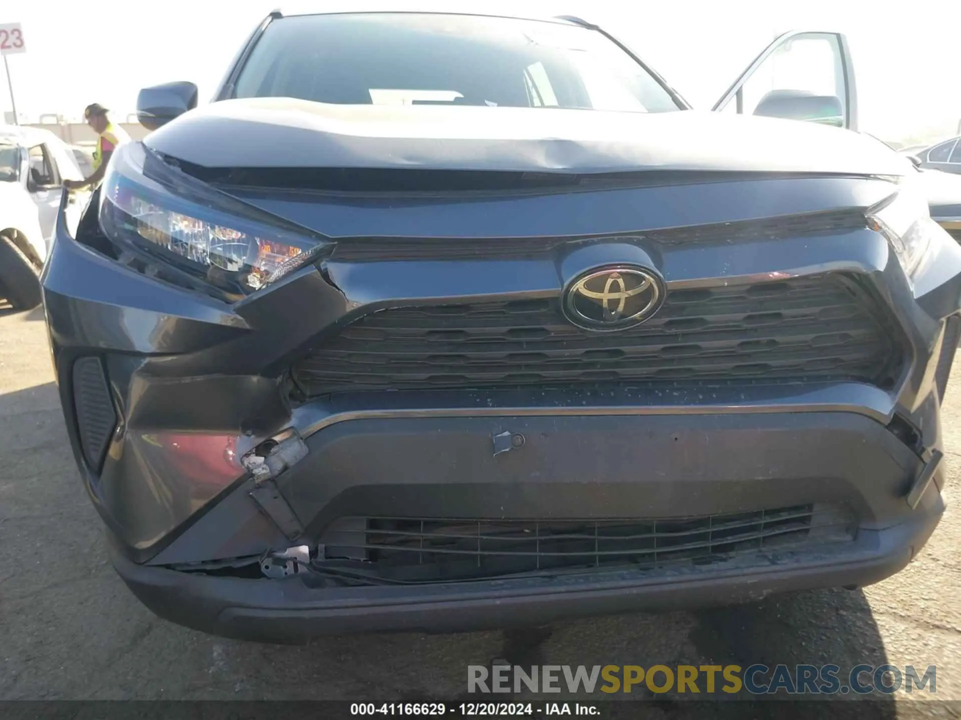 6 Фотография поврежденного автомобиля JTMK1RFV1KD031315 TOYOTA RAV4 2019