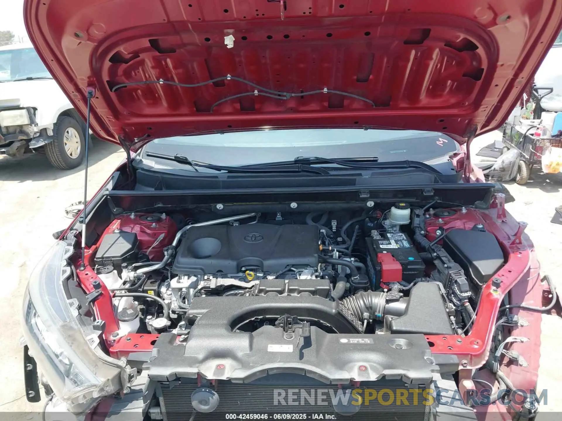 10 Photograph of a damaged car JTMK1RFV4KD025587 TOYOTA RAV4 2019
