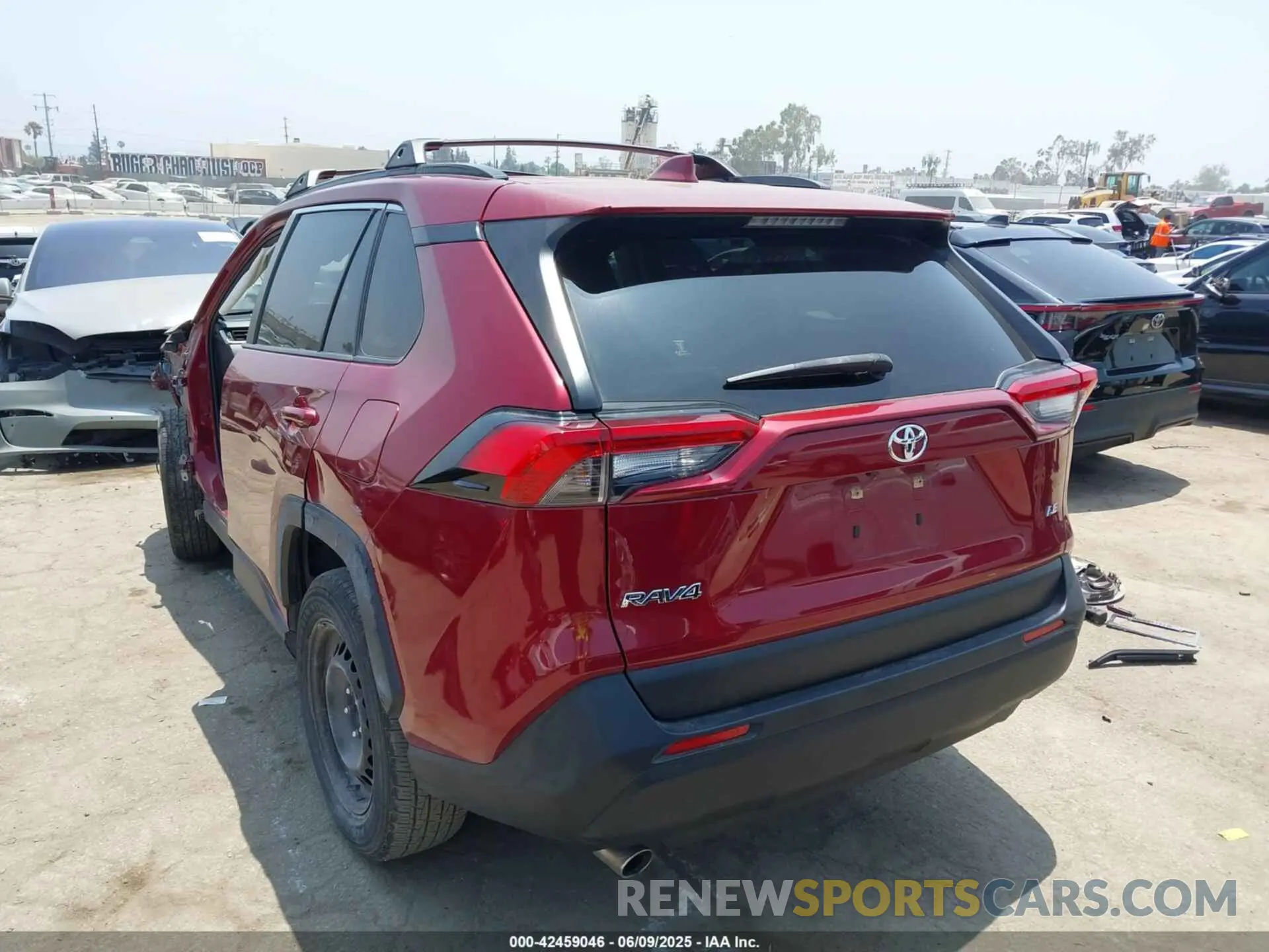 3 Photograph of a damaged car JTMK1RFV4KD025587 TOYOTA RAV4 2019