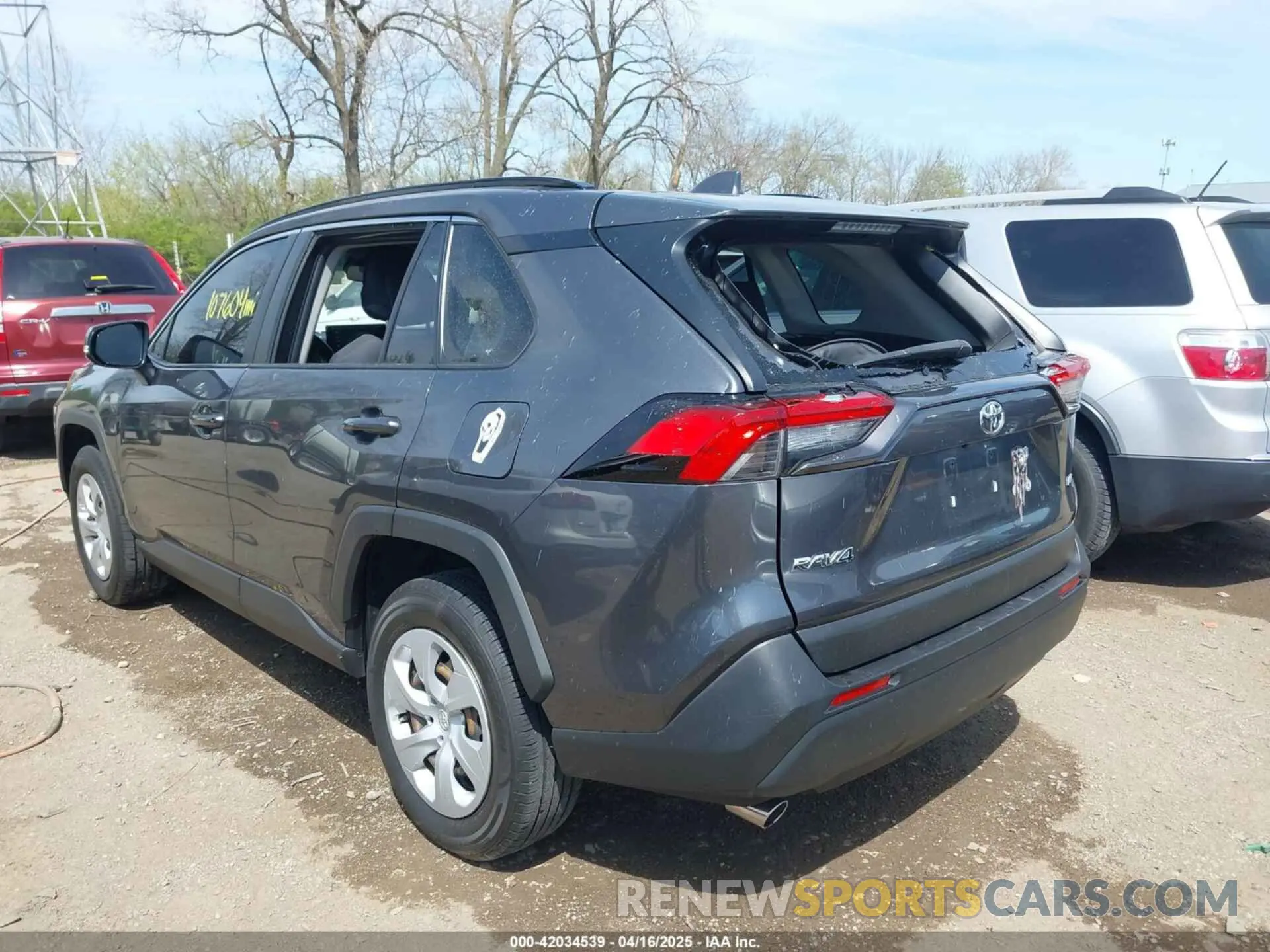 6 Photograph of a damaged car JTMK1RFV5KD020320 TOYOTA RAV4 2019