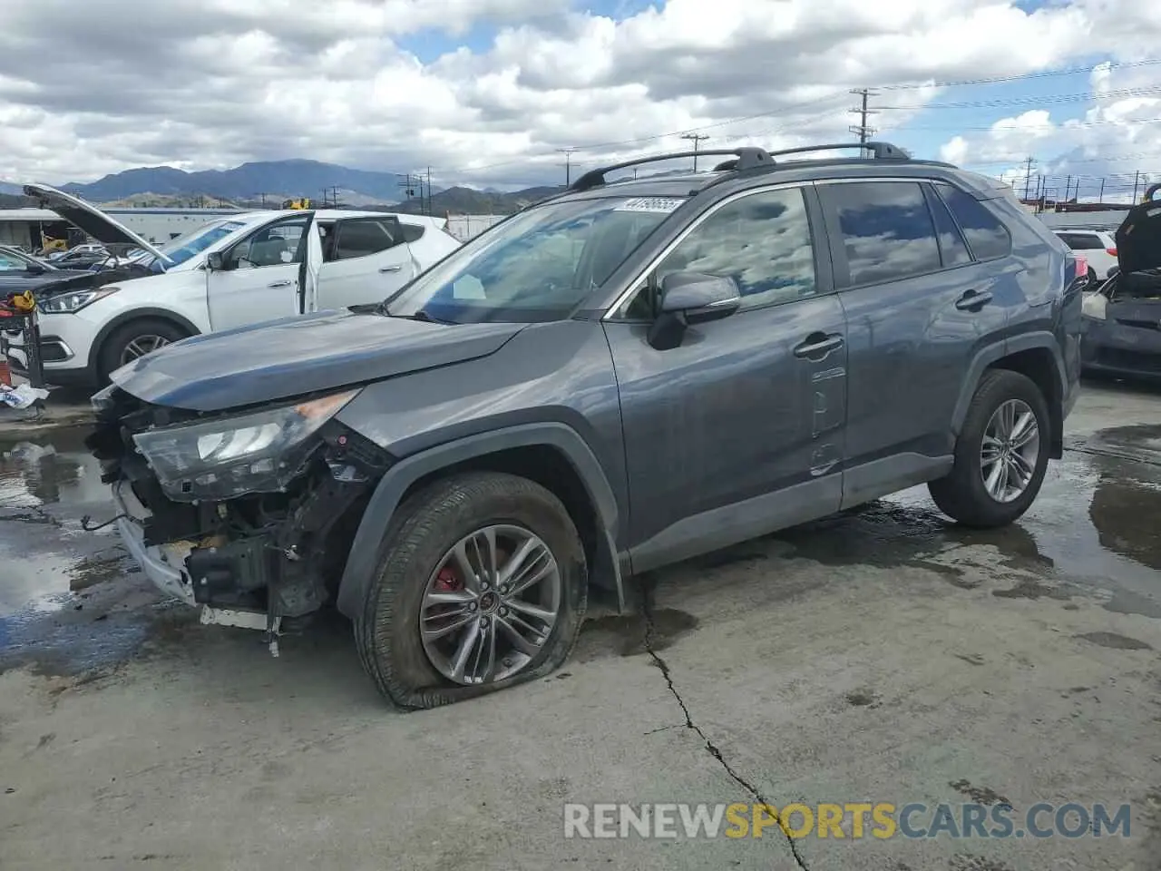 1 Фотография поврежденного автомобиля JTMK1RFV5KD021340 TOYOTA RAV4 2019