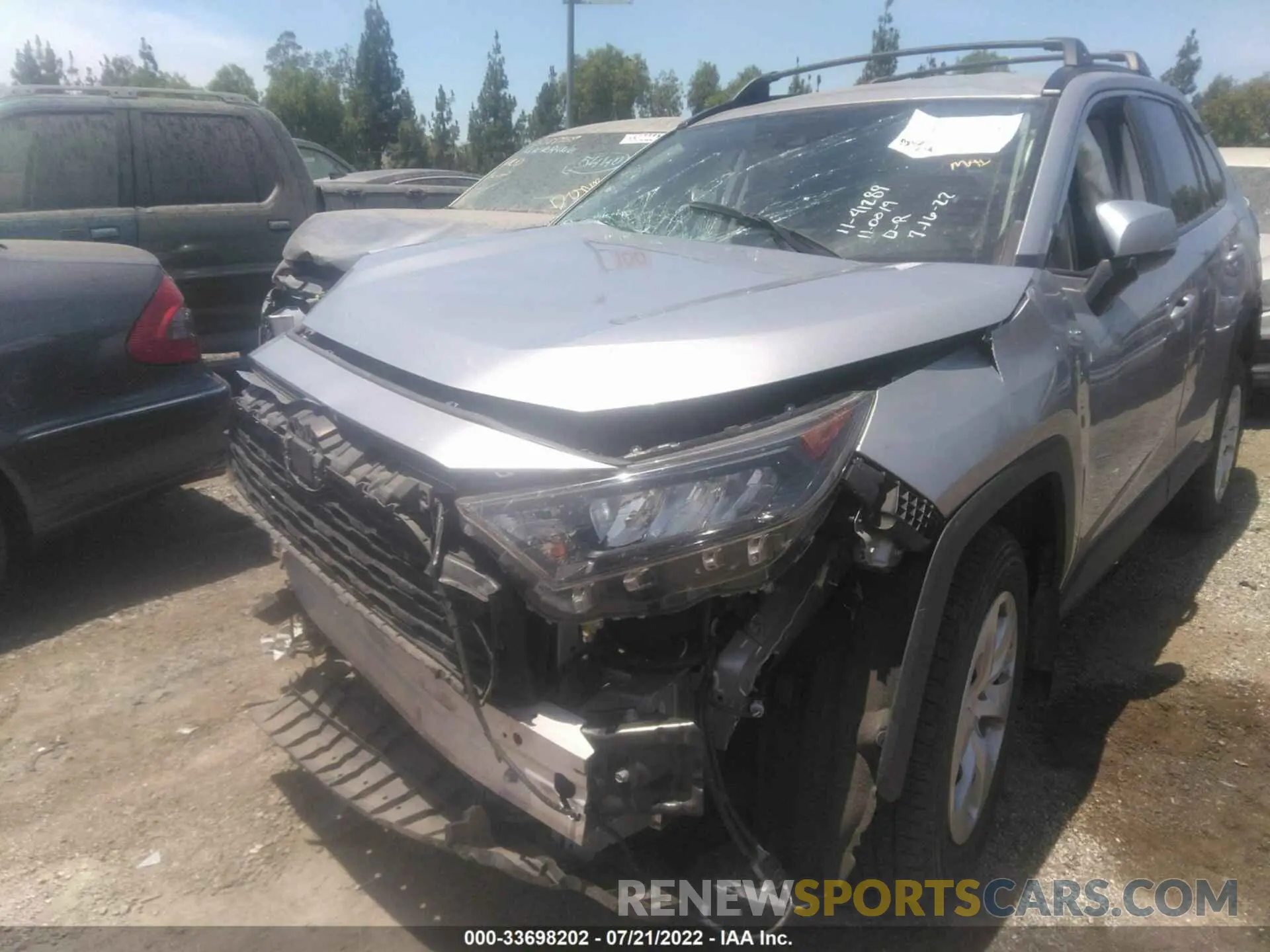 6 Photograph of a damaged car JTMK1RFV6KD501676 TOYOTA RAV4 2019