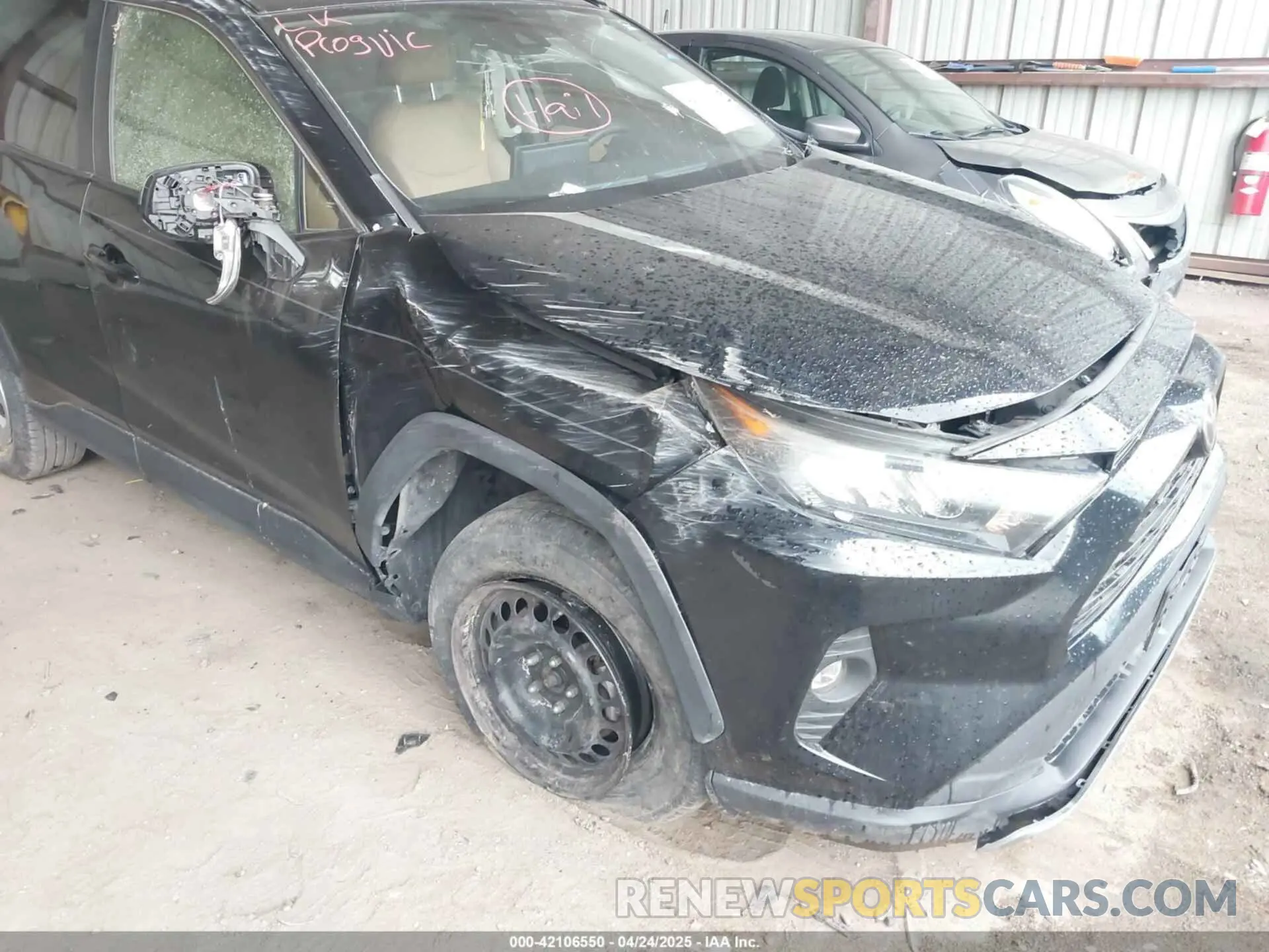6 Фотография поврежденного автомобиля JTMK1RFV8KD009196 TOYOTA RAV4 2019