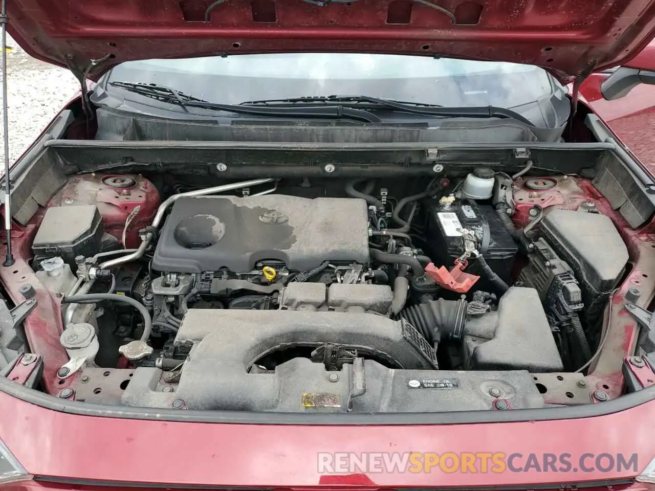 13 Фотография поврежденного автомобиля JTMK1RFV8KJ006171 TOYOTA RAV4 2019