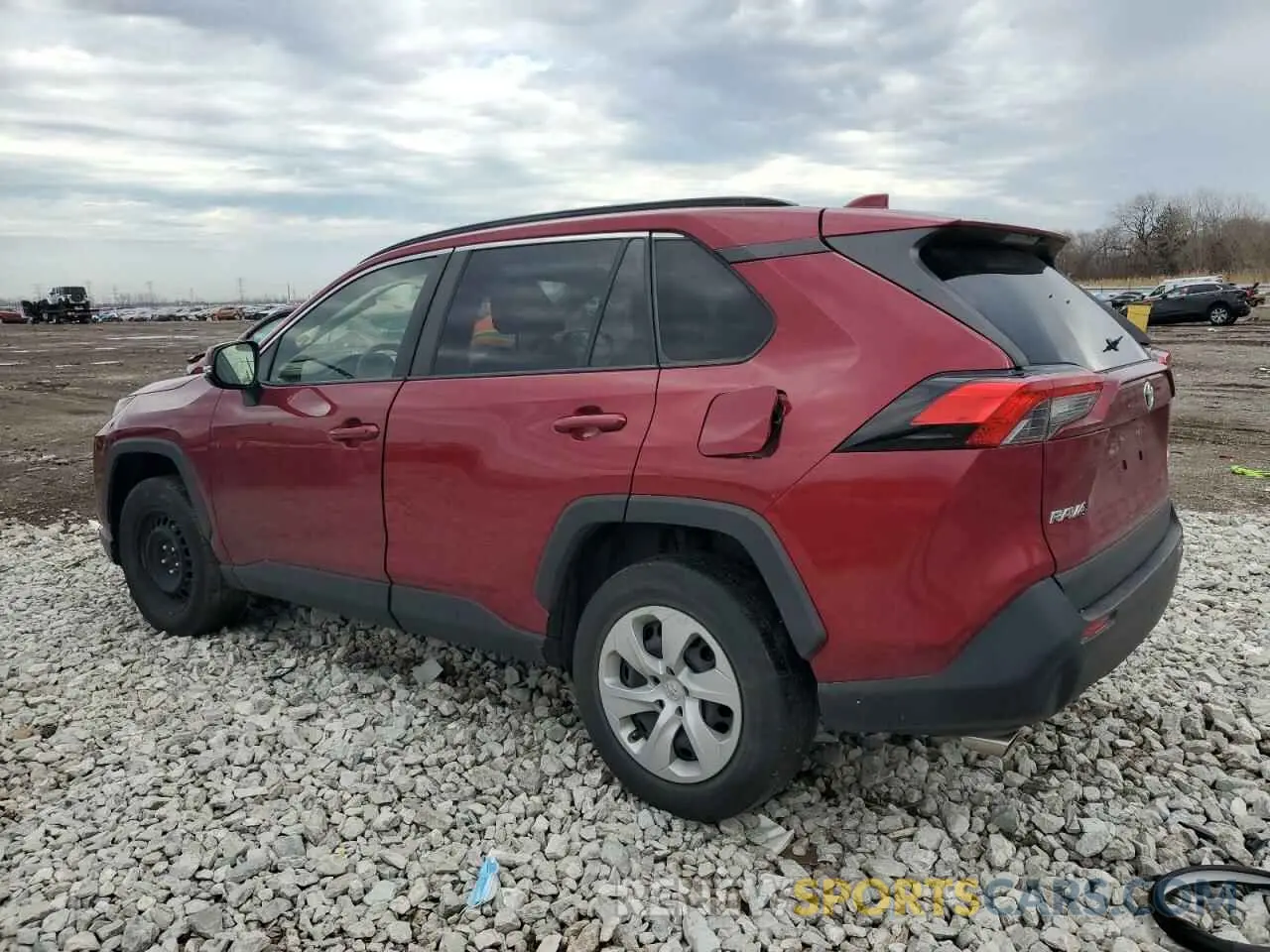 2 Фотография поврежденного автомобиля JTMK1RFV8KJ006171 TOYOTA RAV4 2019