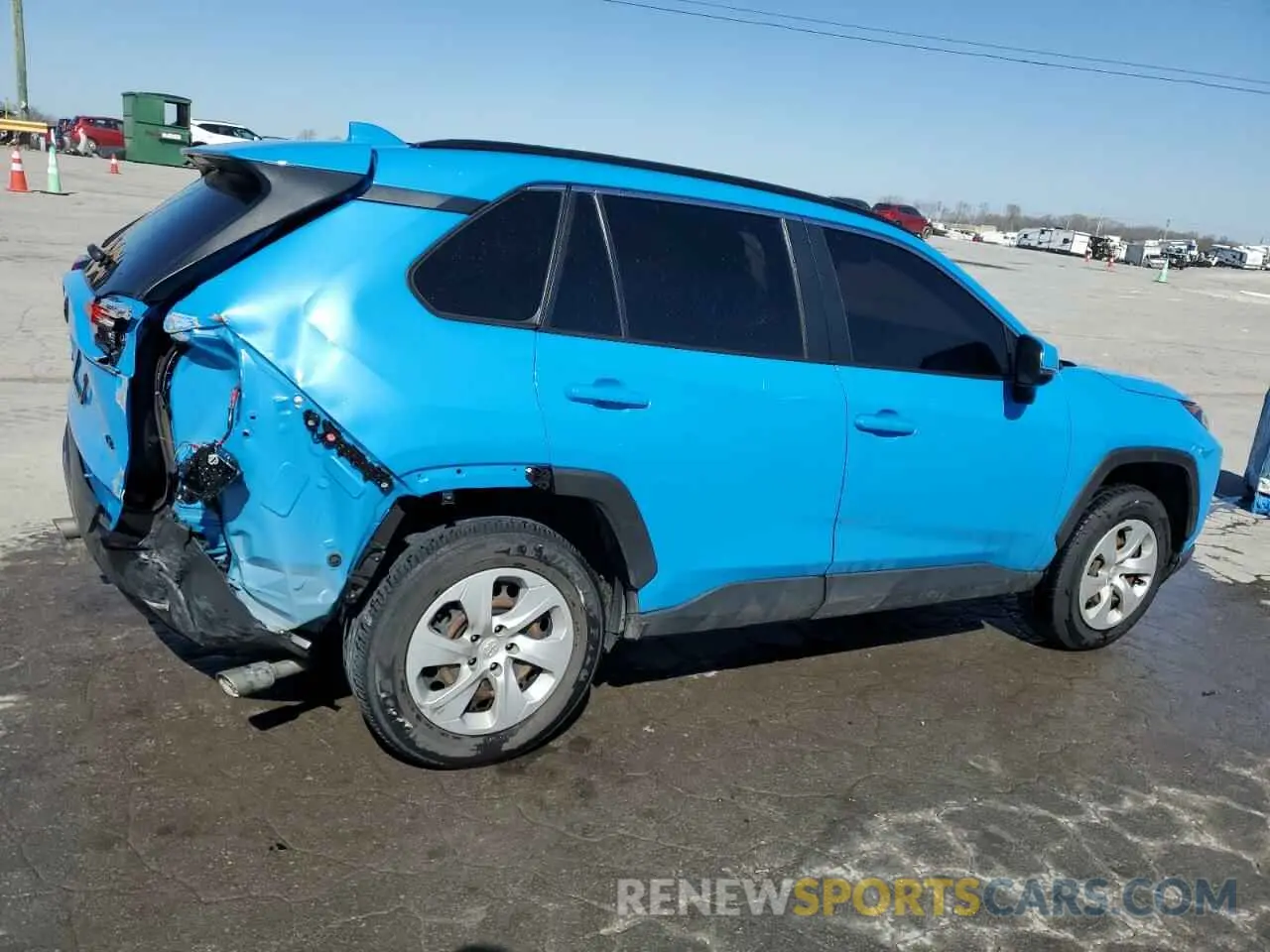 3 Фотография поврежденного автомобиля JTMK1RFV8KJ010768 TOYOTA RAV4 2019