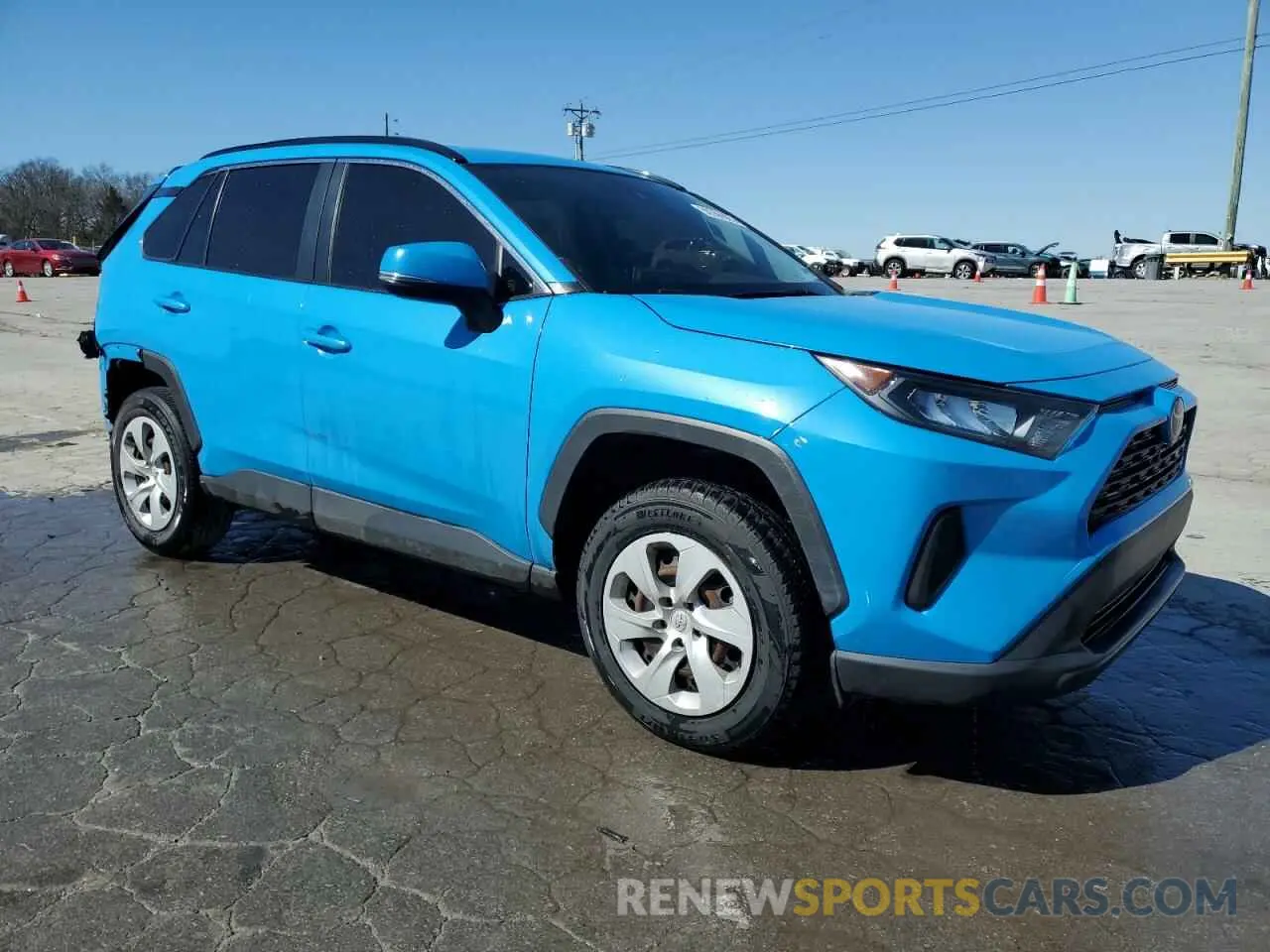 4 Фотография поврежденного автомобиля JTMK1RFV8KJ010768 TOYOTA RAV4 2019